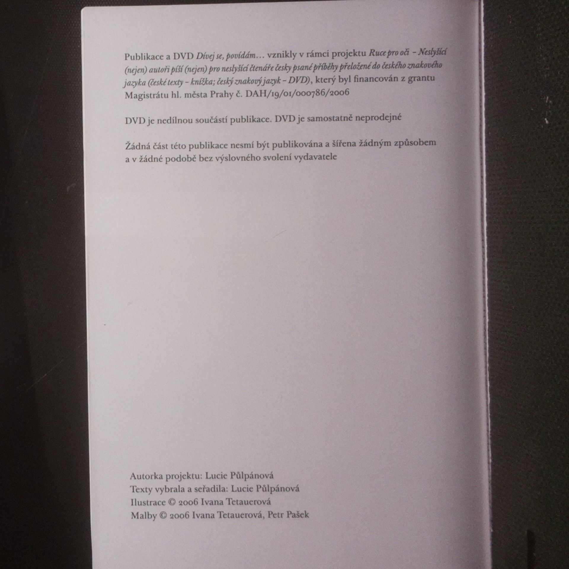Lucie Púlpánová Dívej se, povídám...