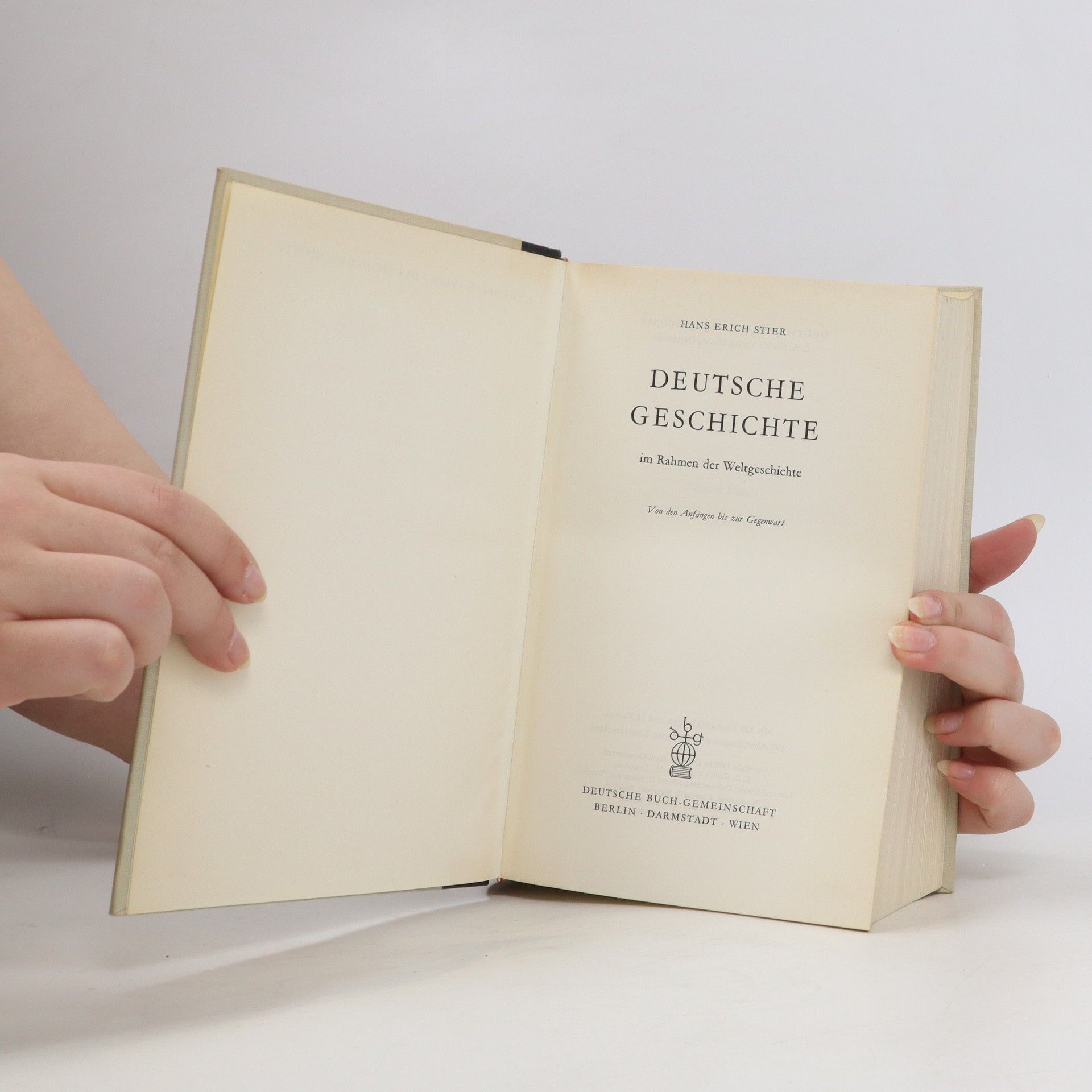 Hans E. Stier Deutsche Geschichte