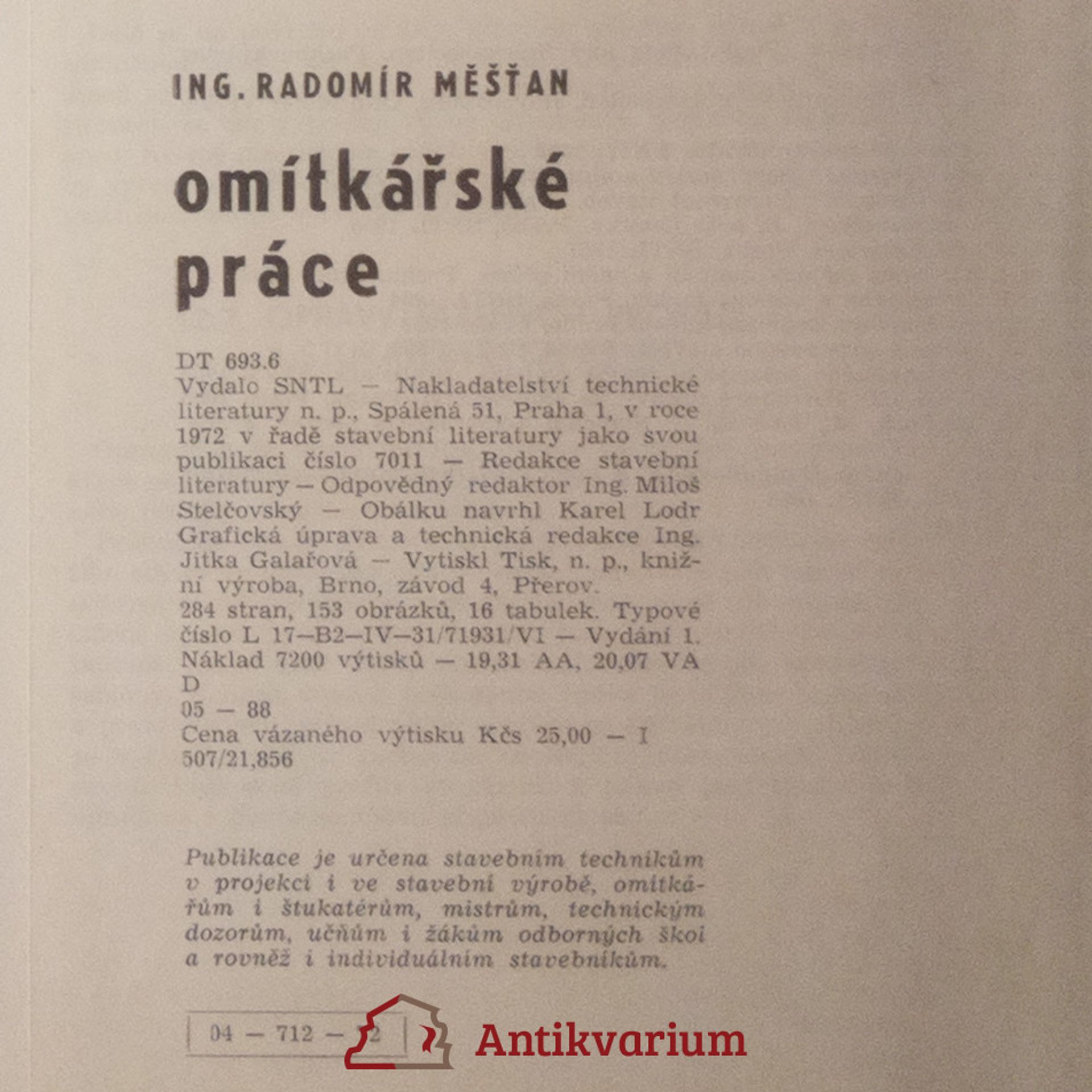 R. Měšťan Omítkářské práce