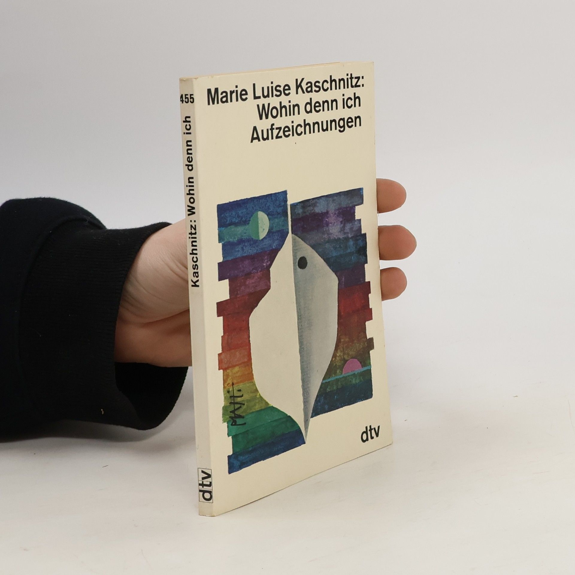 Marie Luise Kaschnitz Wohin denn ich Aufzeichnungen 455
