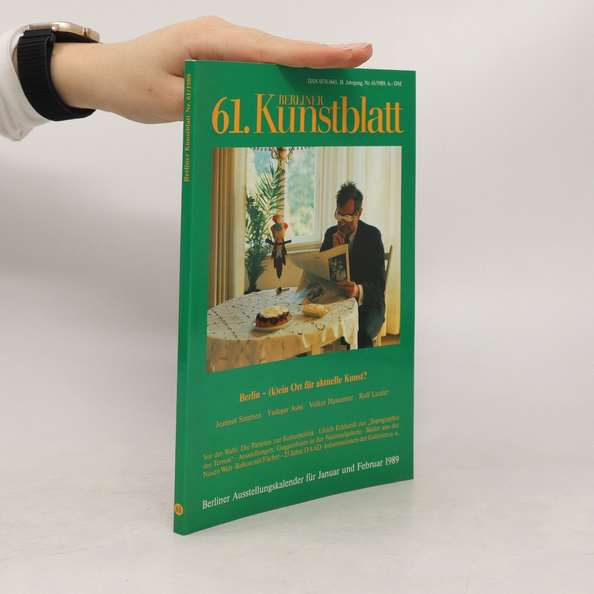 Auteurscollectief Berliner Kunstblatt 61/1989