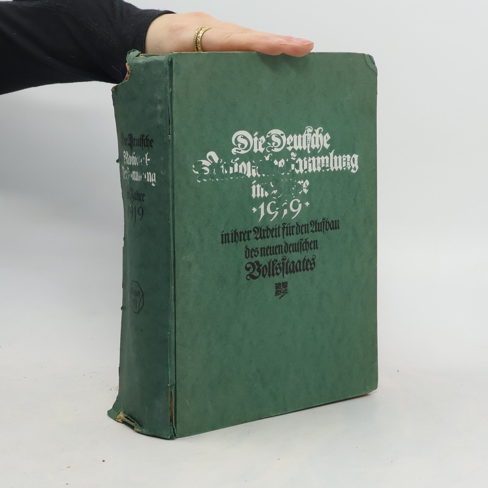 Die Deutsche Nationalversammlung im Jahre 1919. Band 6