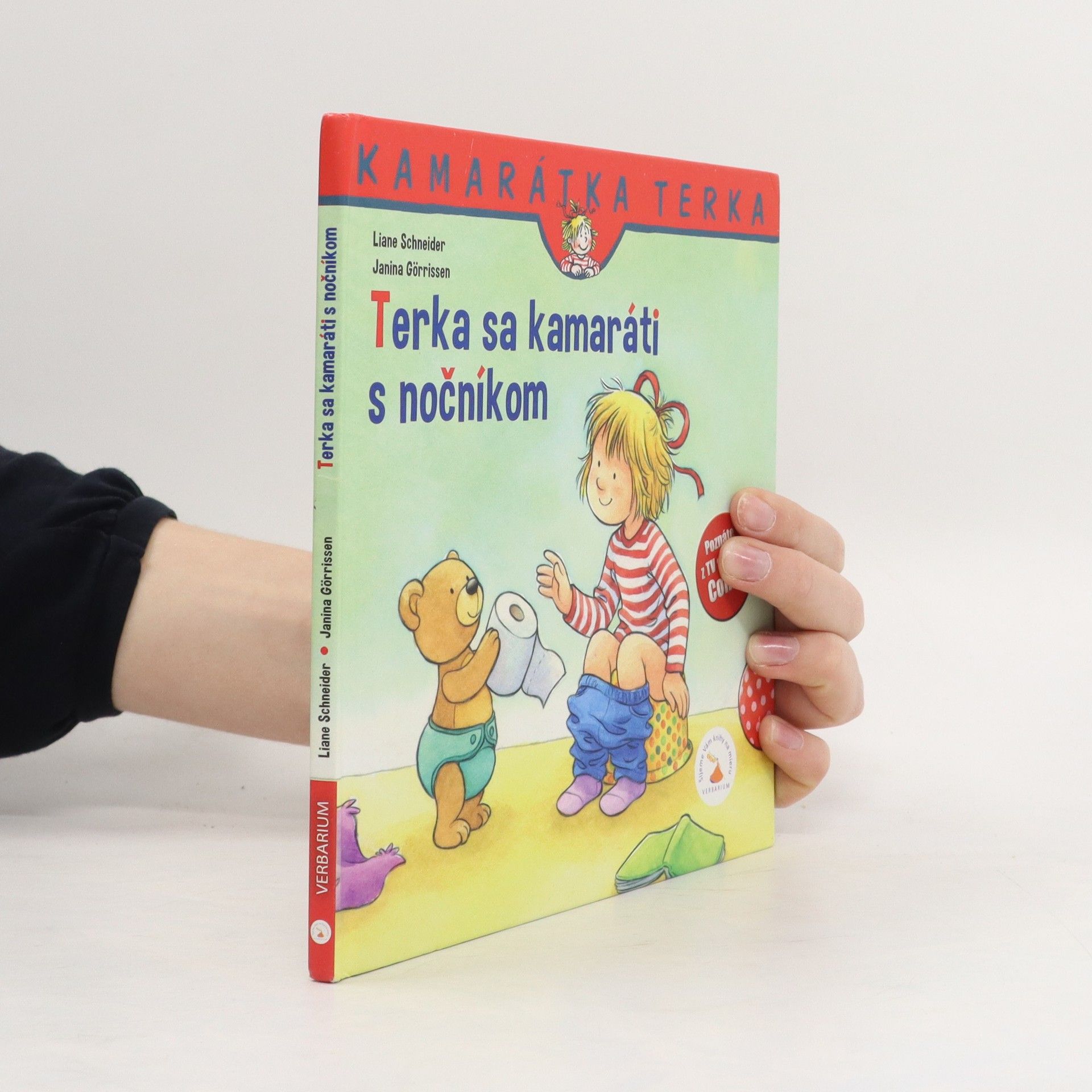 Liane Schneider Terka sa kamaráti s nočníkom