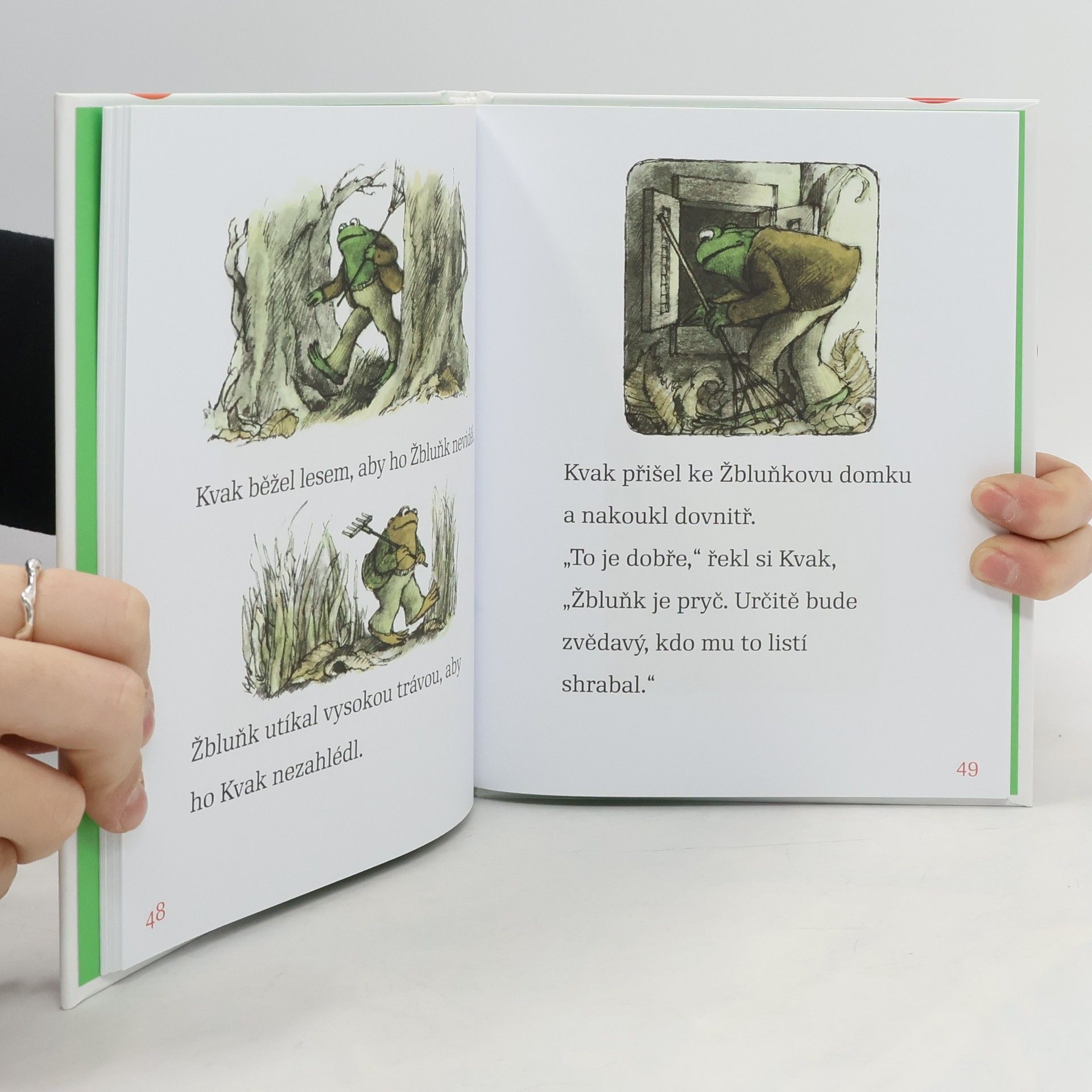 Arnold Lobel Kvak a Žbluňk od jara do Vánoc