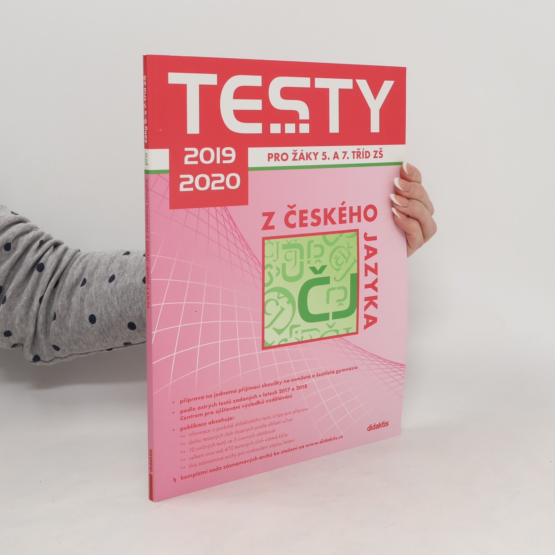 Collectif d'auteurs Testy ... z českého jazyka: Pro žáky 5. a 7. tříd ZŠ