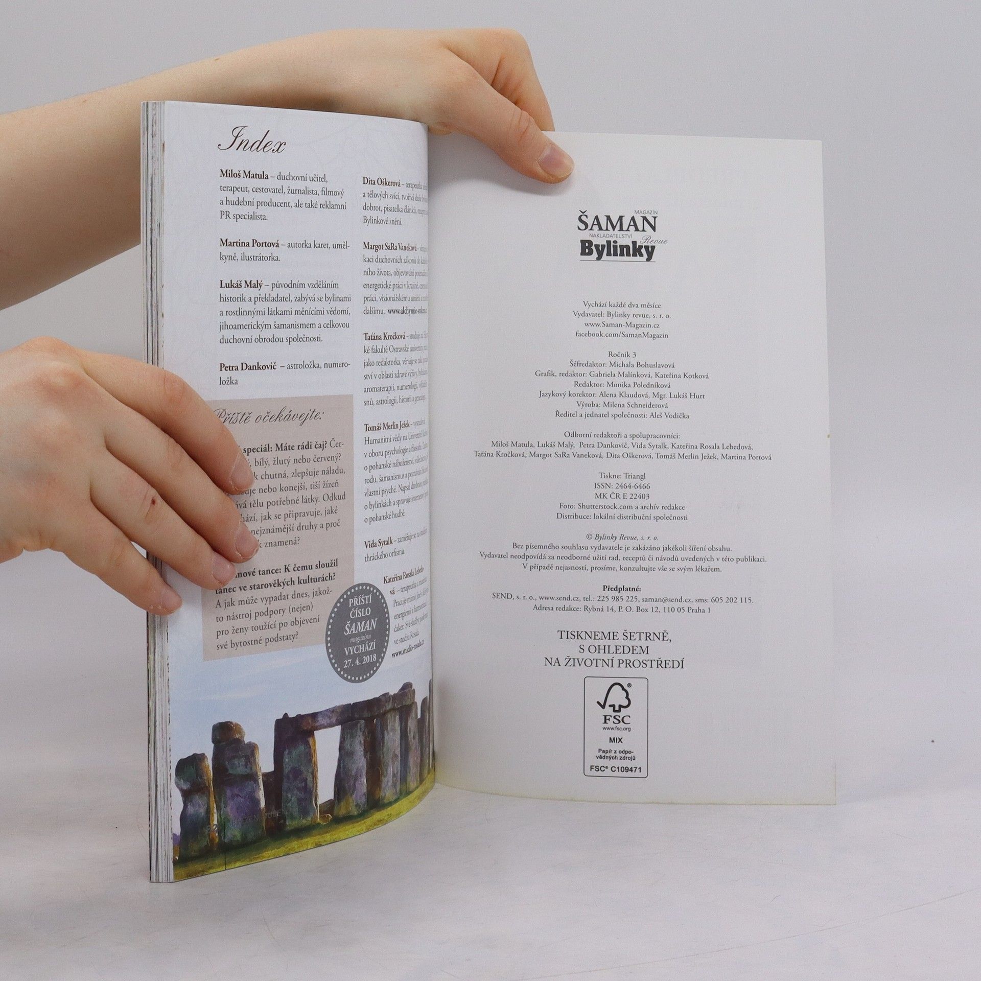 Kolektiv autorů Šaman magazín 1/2018