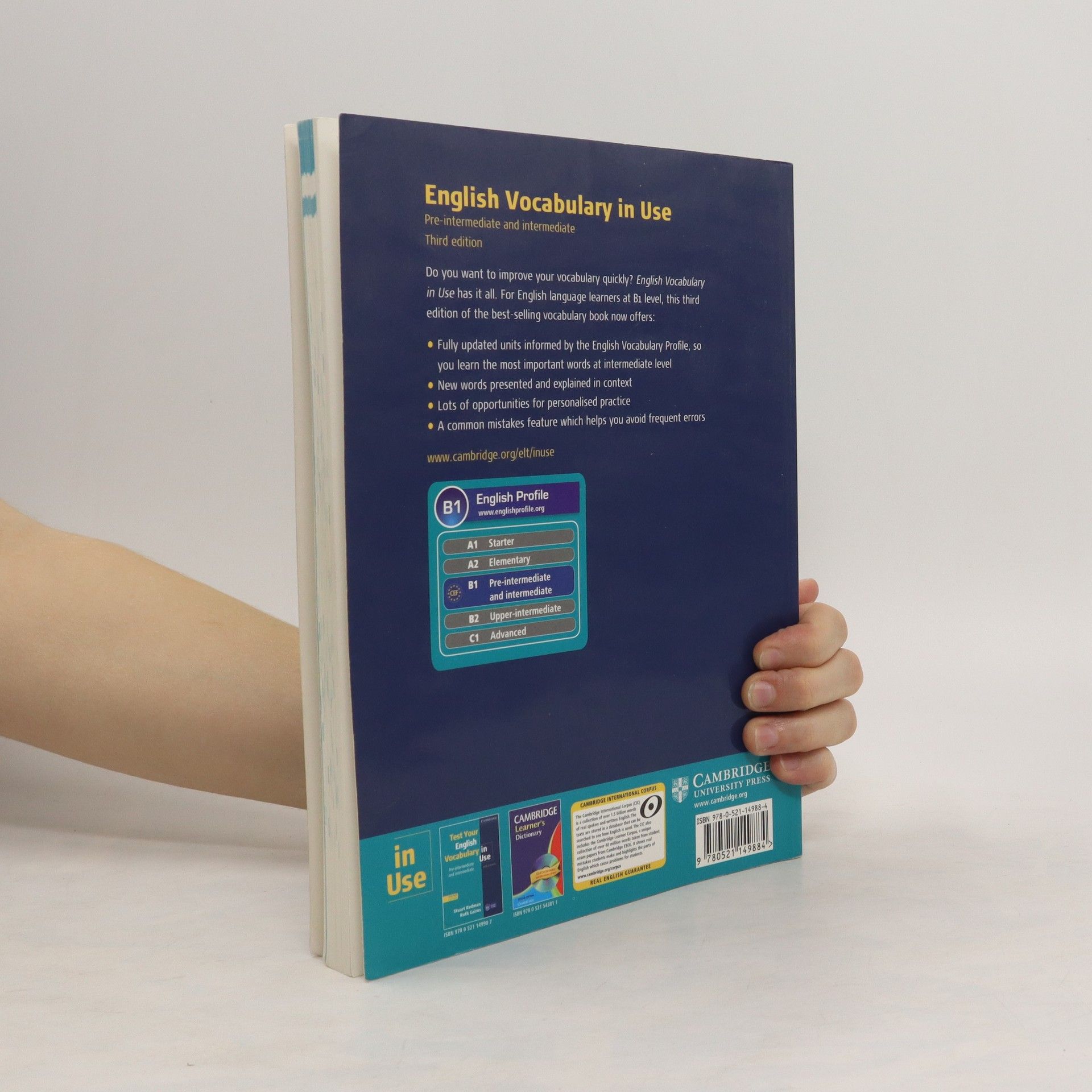 Stuart Redman English vocabulary in use : pre-intermediate and intermediate