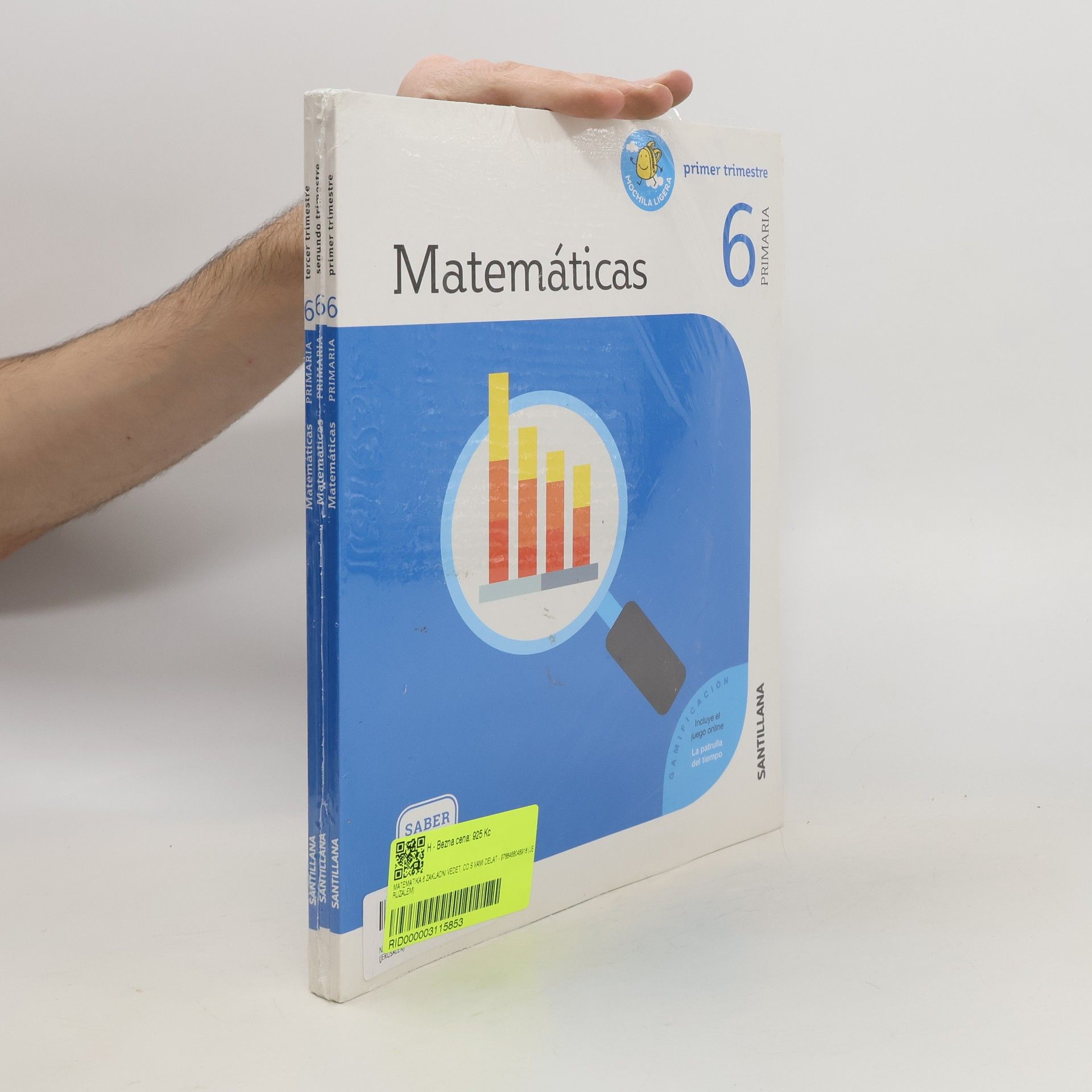 Collectif d'auteurs Matemáticas 6. Primaria 1-3. Primer, Segundo y Tercer trimestre (3 volúmenes)