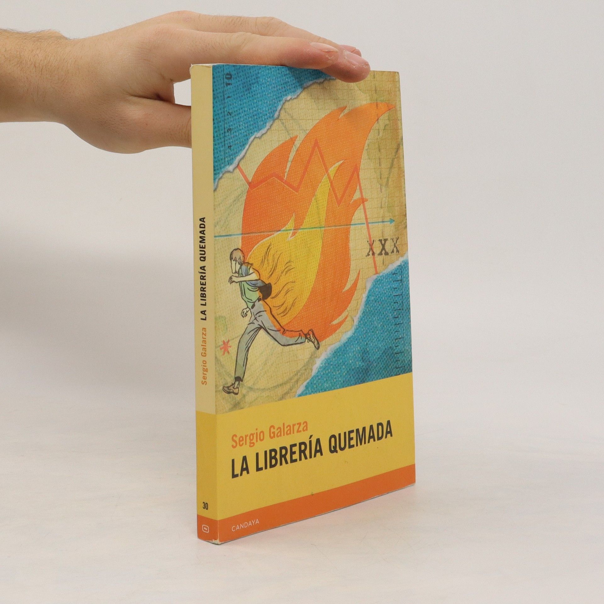 Sergio Galarza La librería quemada