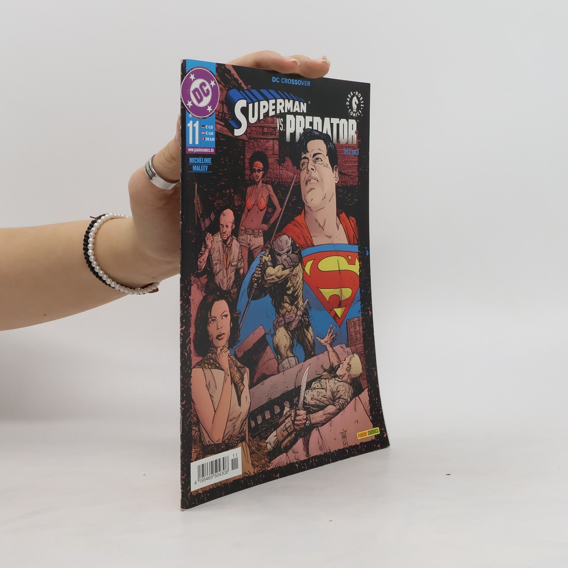 Auteurscollectief DC Crossover Superman vs. Predator 11