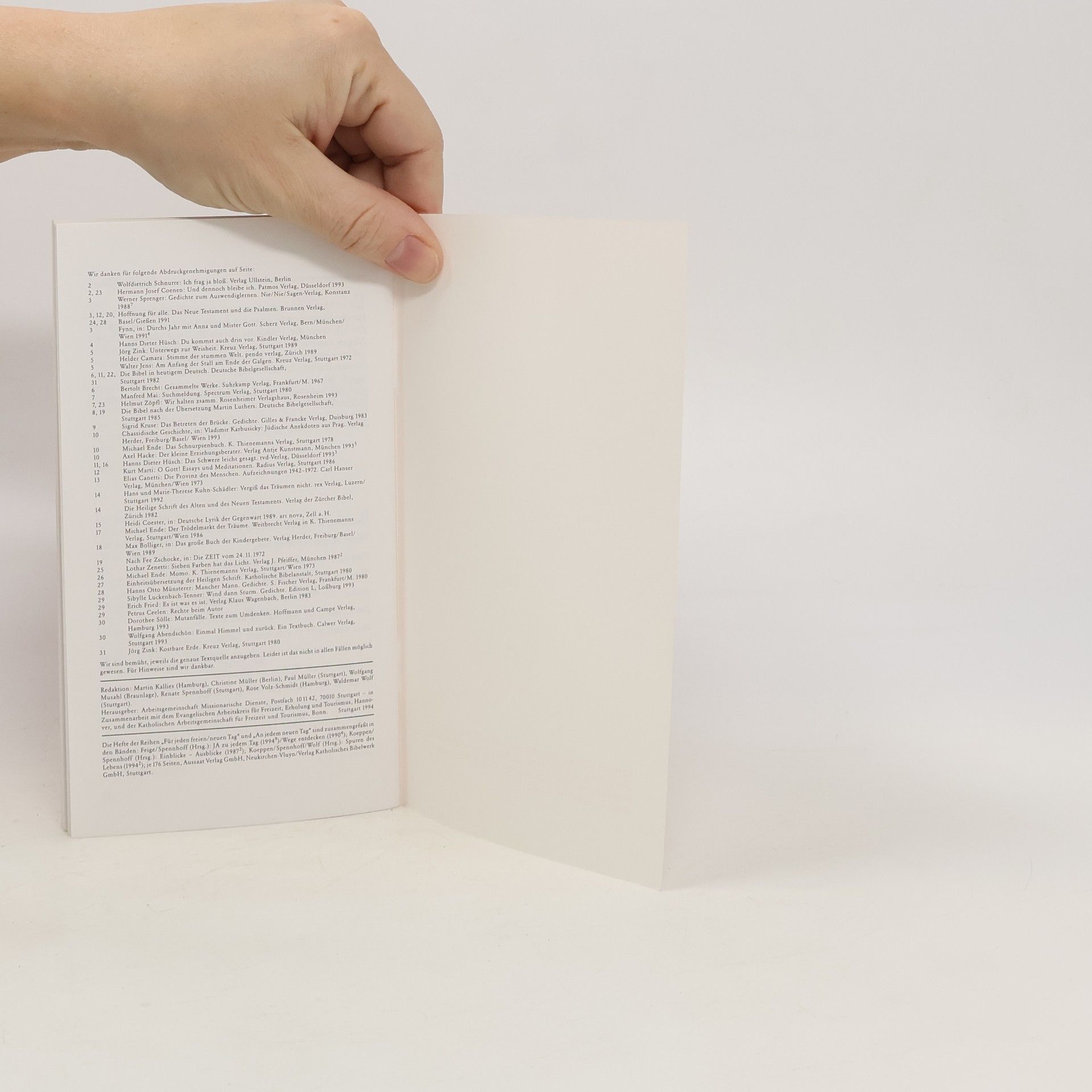 Autorenkollektiv Für jeden neuen Tag 23