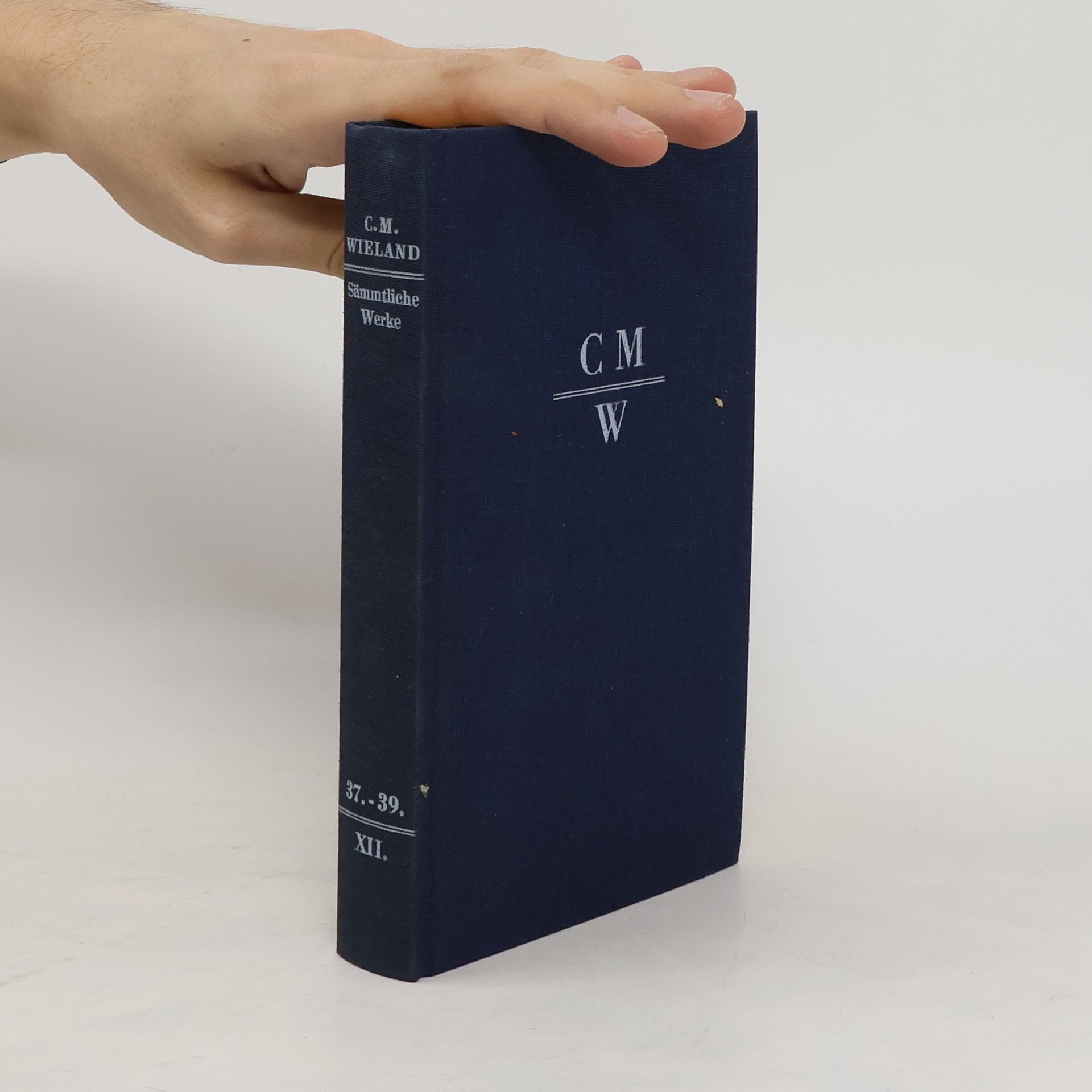 C. M. Wielands Sämmtliche Werke XII. Band 37-39
