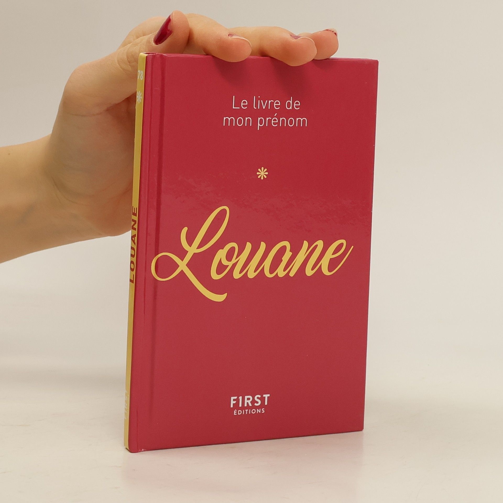 Jules Lebrun Le livre de mon prénom 78 - Louane