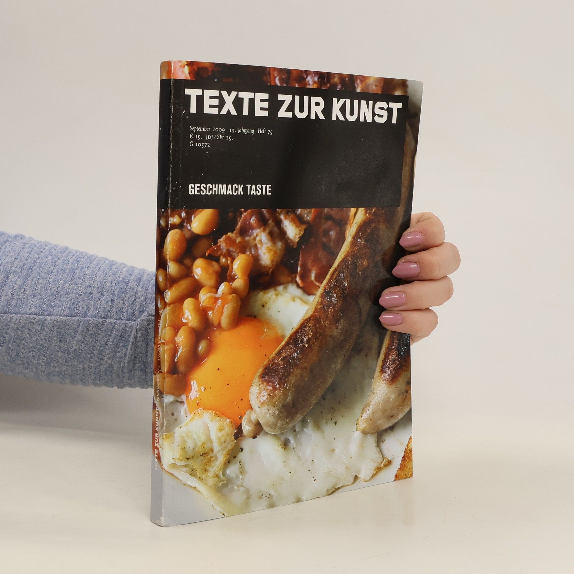 Autorenkollektiv Texte zur Kunst/ Geschmack Taste