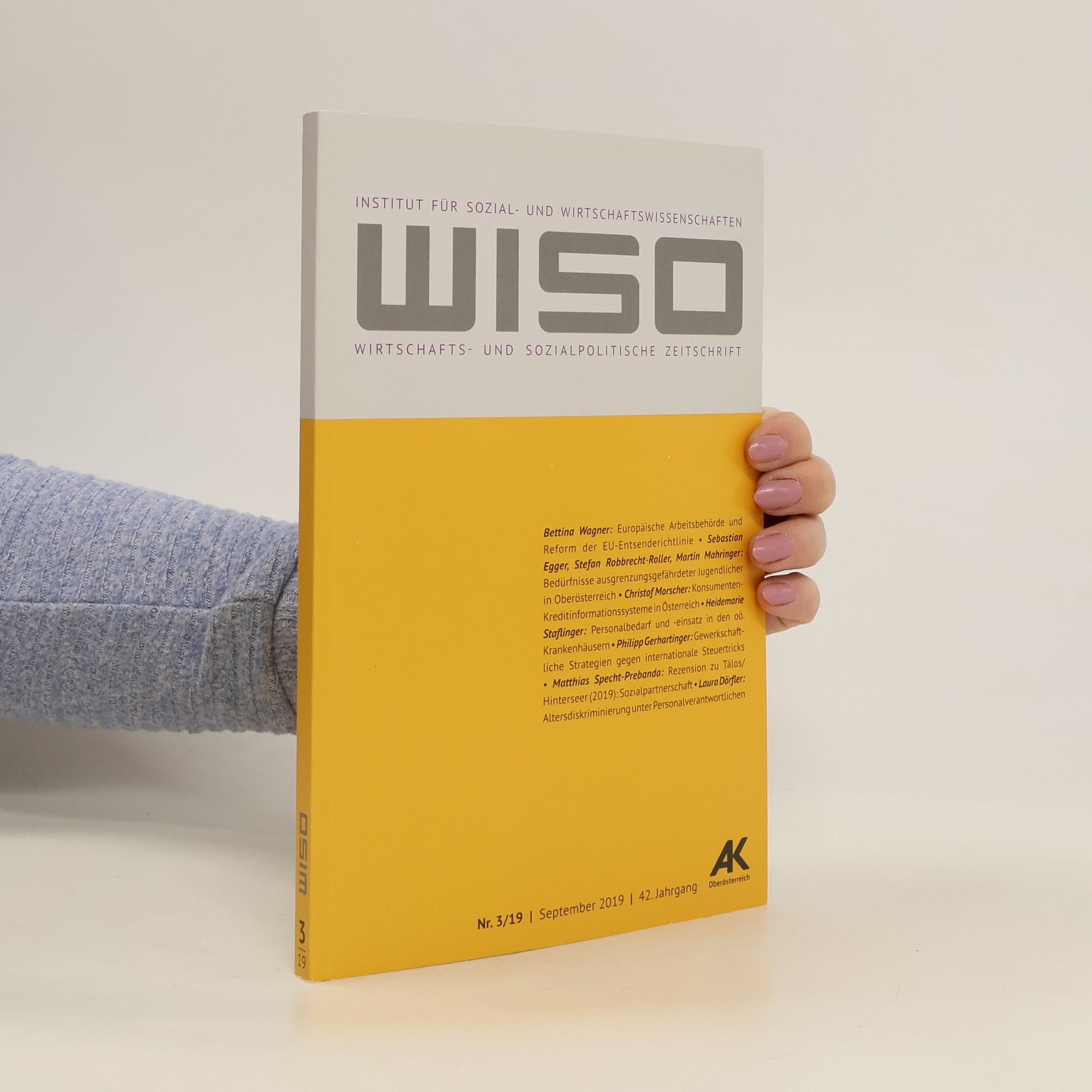 Collectif d'auteurs WISO 3/19