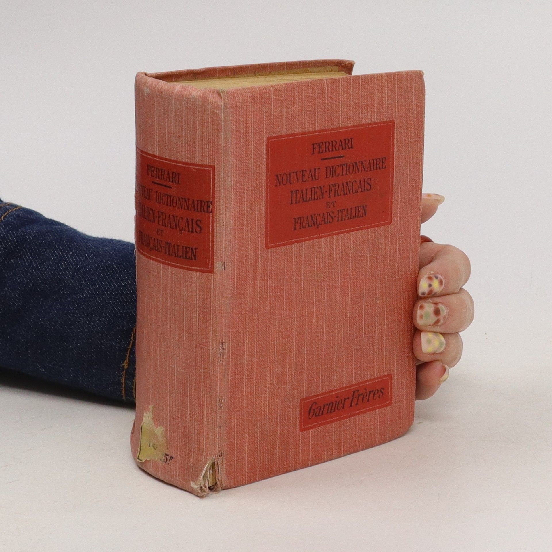 Costanzo Ferrari Nouveau dictionnaire italien-français et français-italien