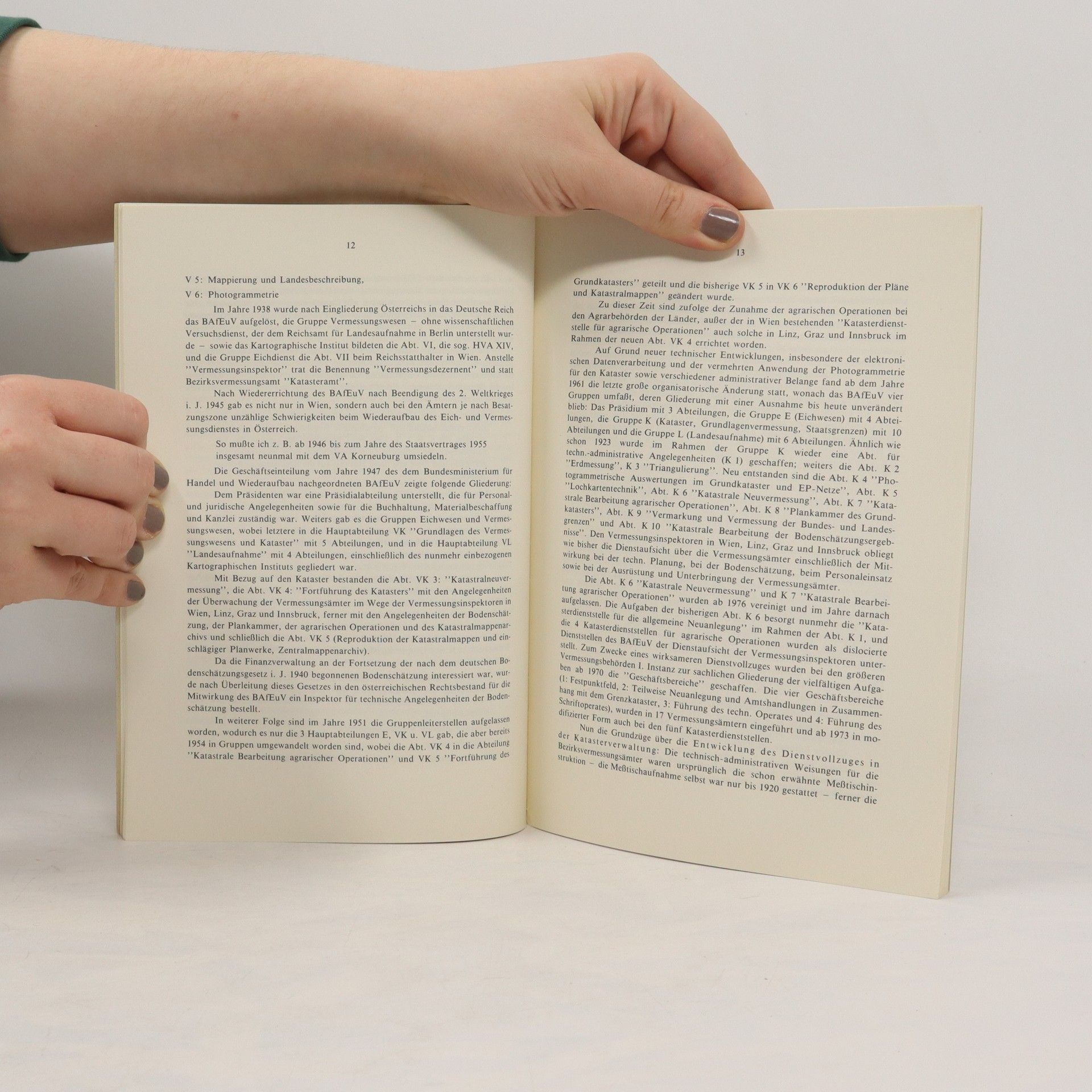 kolektiv Gesamtösterreichische Informationstagung der Leiter der Vermessungsämter in Wien 1981
