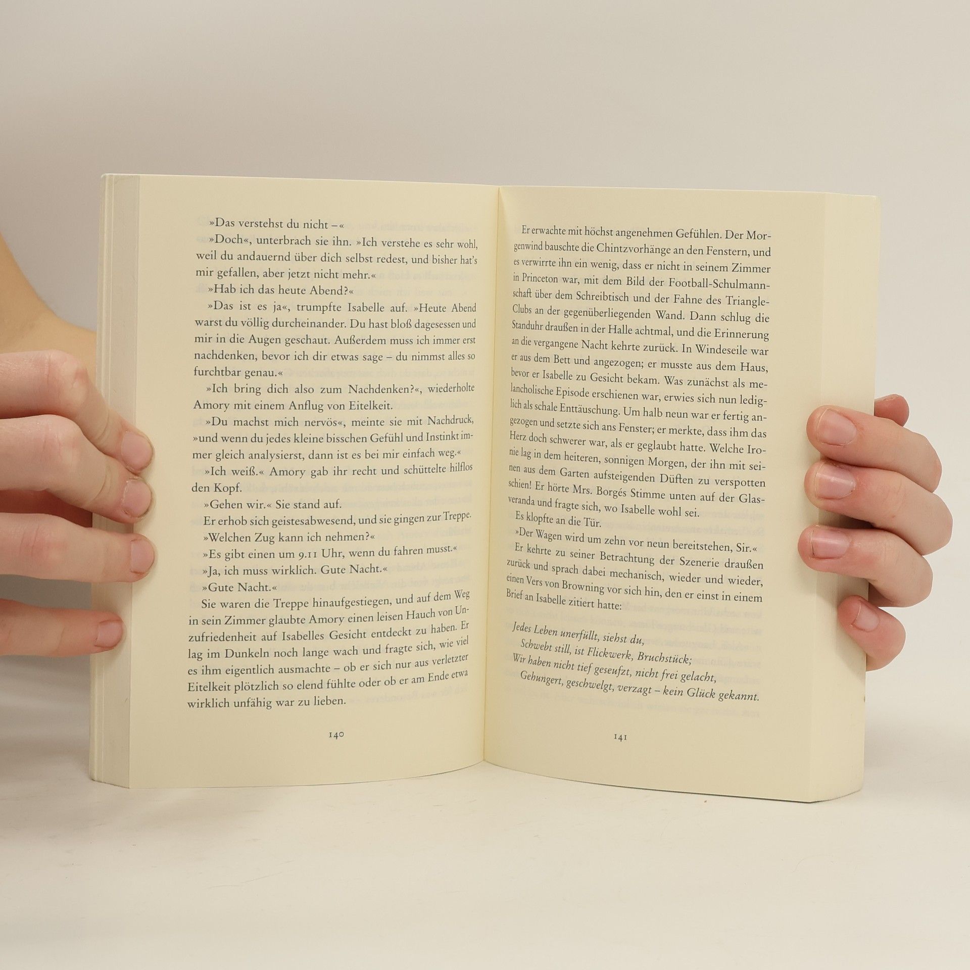 F. Scott Fitzgerald Diesseits vom Paradies