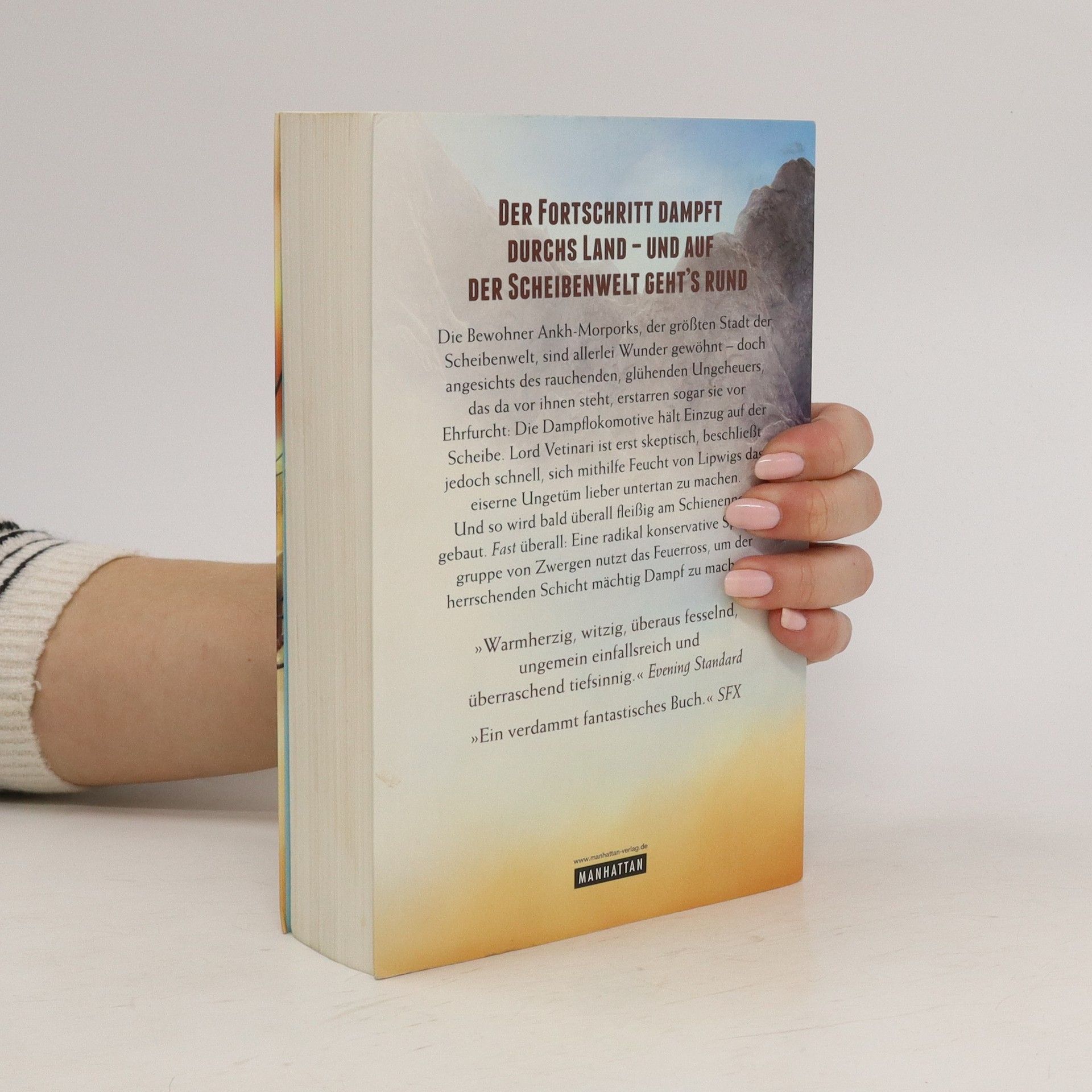 Terry Pratchett Toller Dampf voraus