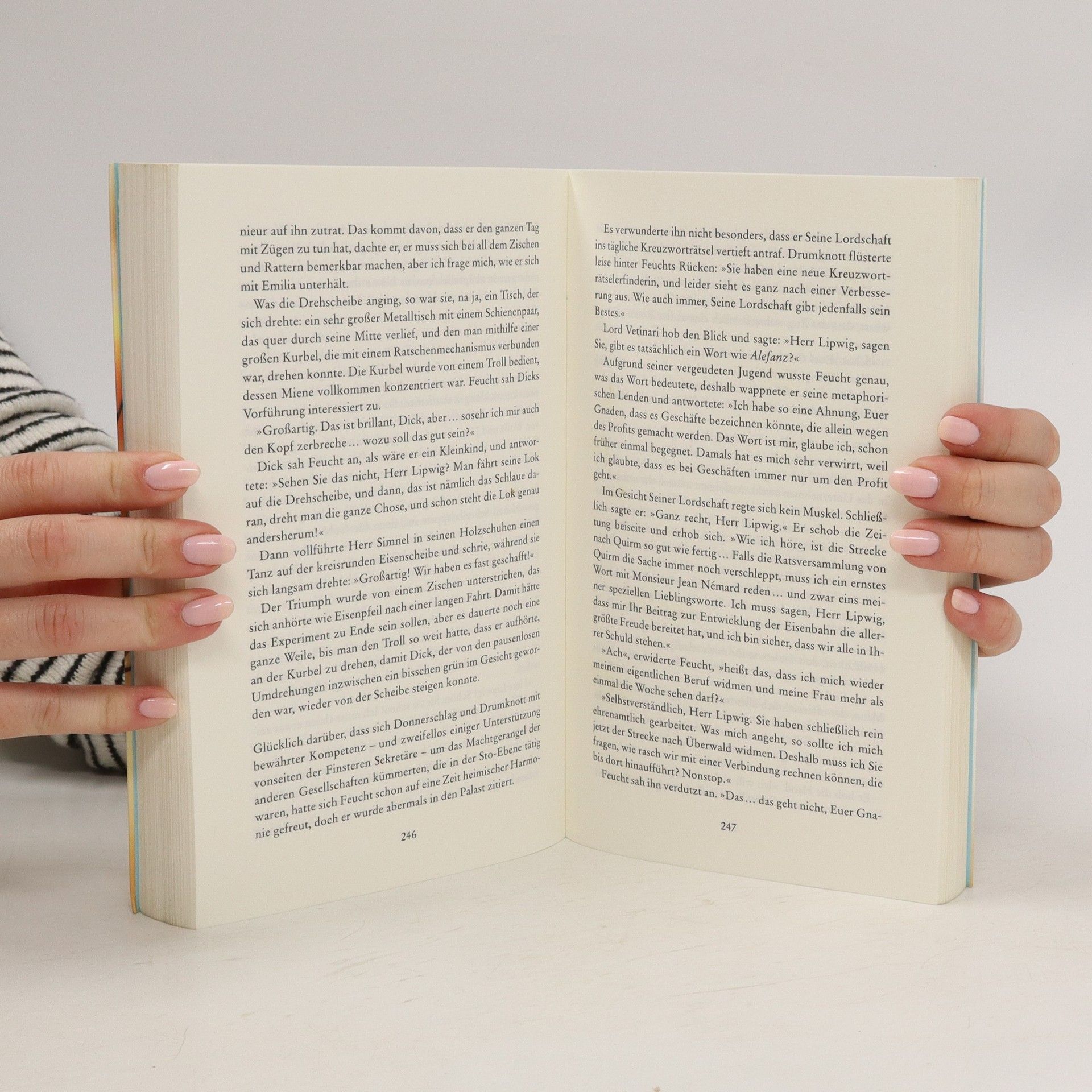 Terry Pratchett Toller Dampf voraus