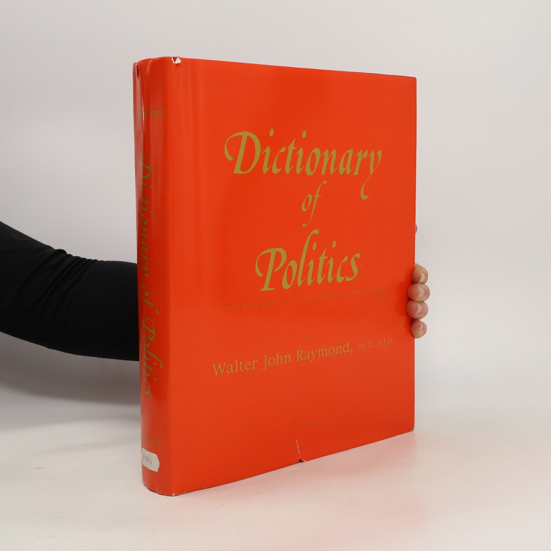 Walter John Raymond Dictionary of Politics