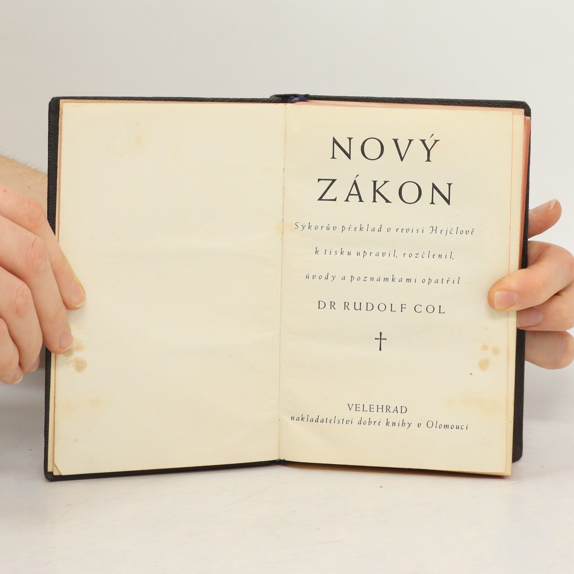Rudolf Col Nový zákon