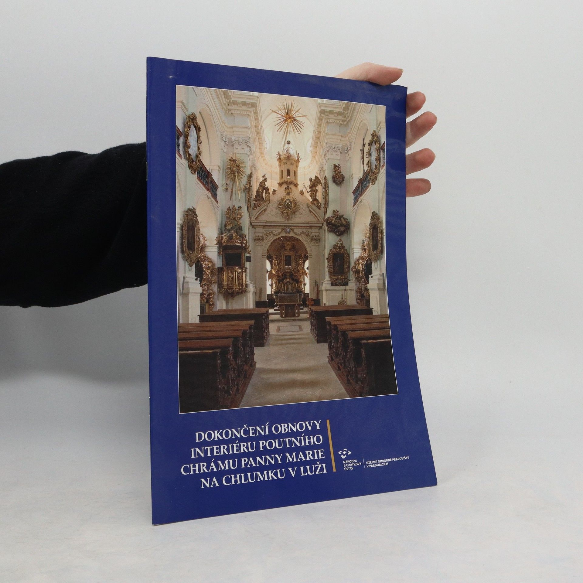 Kolektív autorov Dokončení obnovy interiéru poutního chrámu Panny Marie na Chlumku v Luži