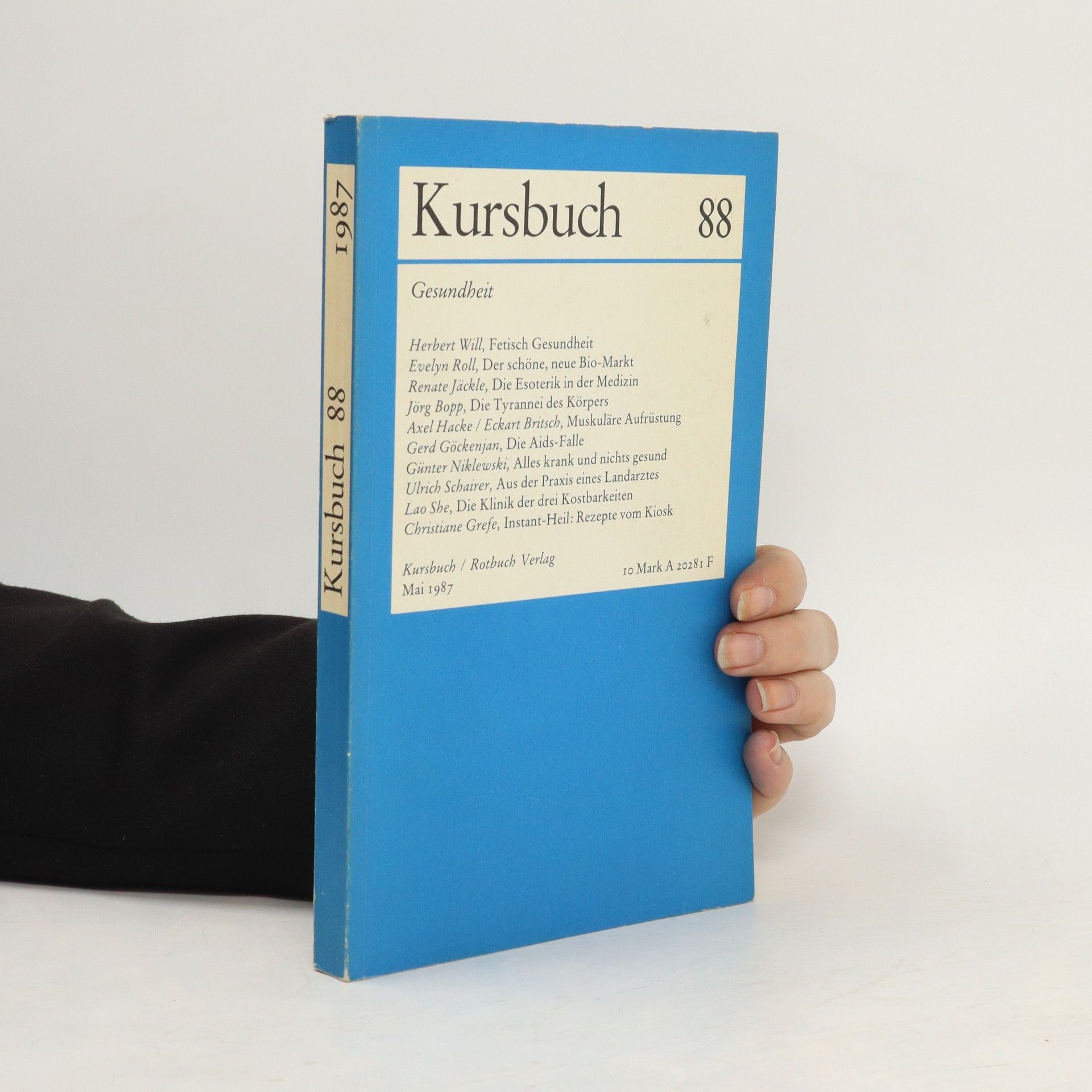 Auteurscollectief Gesundheit. Kursbuch 88