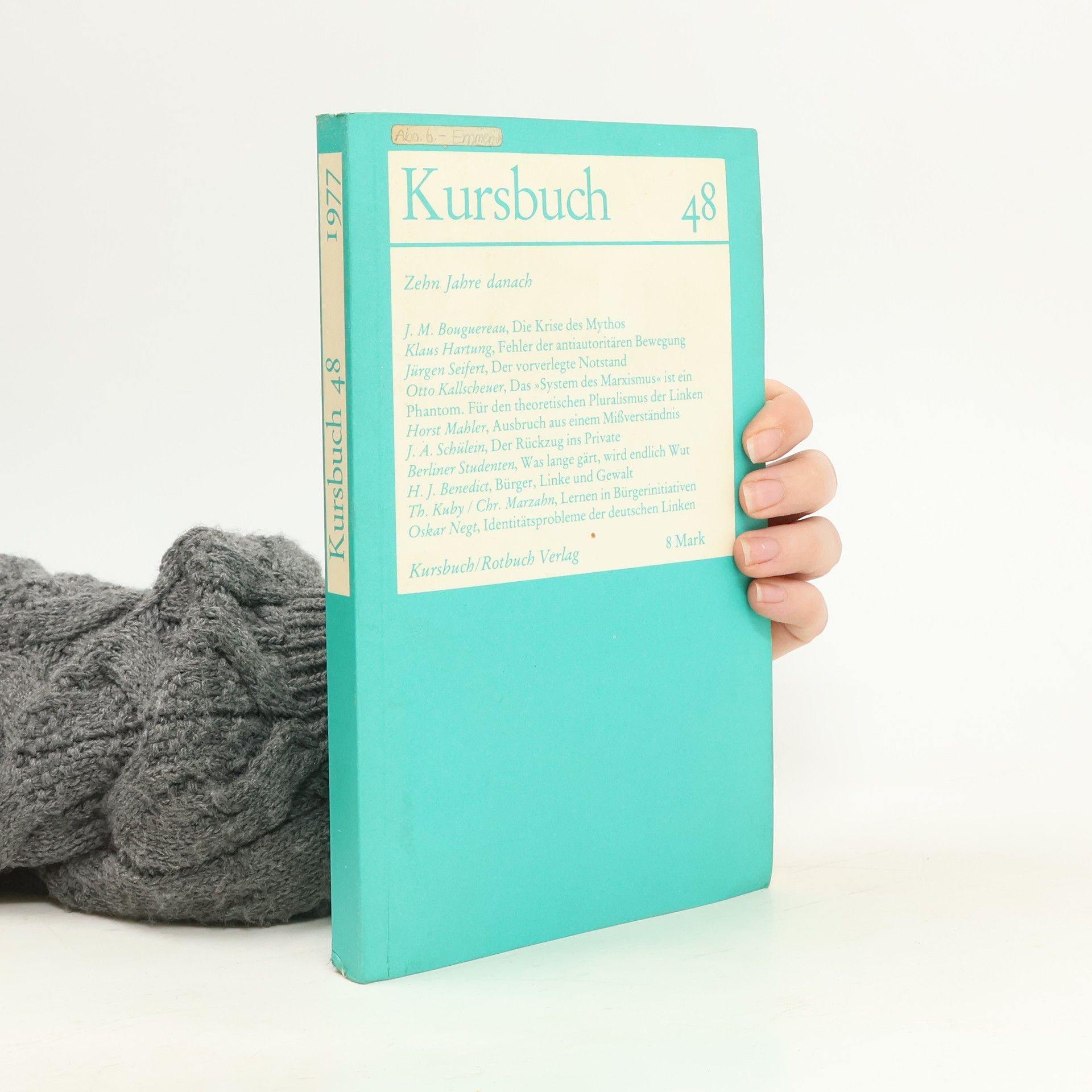 Kolektiv autorů Kursbuch 48