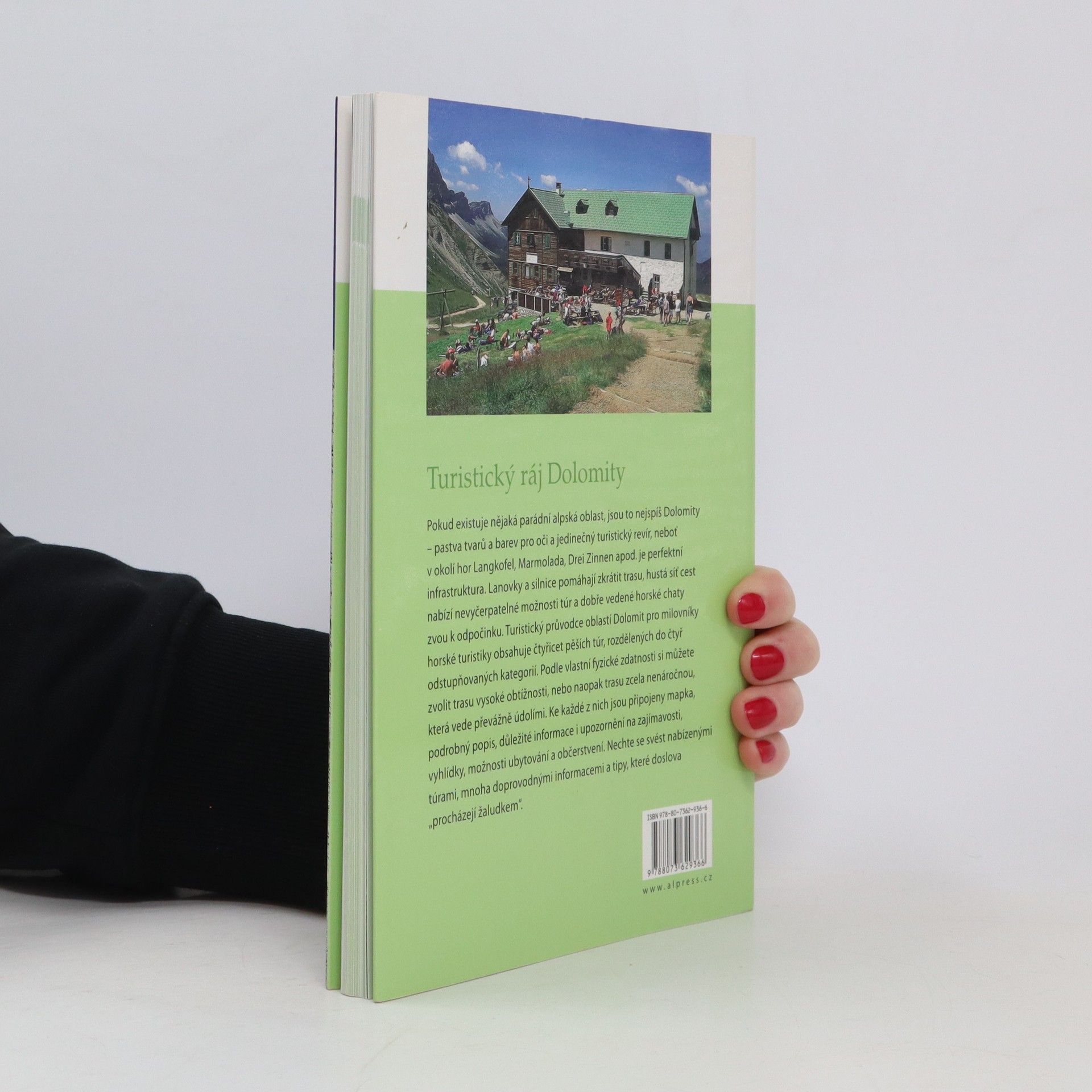Eugen E. Hüsler Turistický průvodce Dolomity