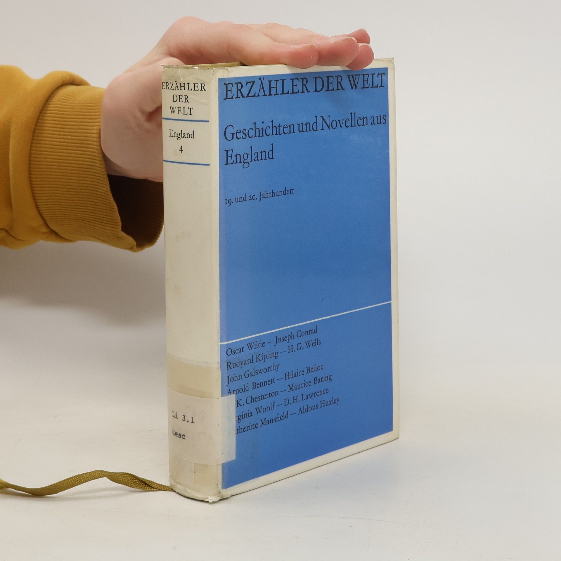 Collectif d'auteurs Der Erzähler der Welt 4. Geschichten und Novellen aus England 19. Jahrhundert