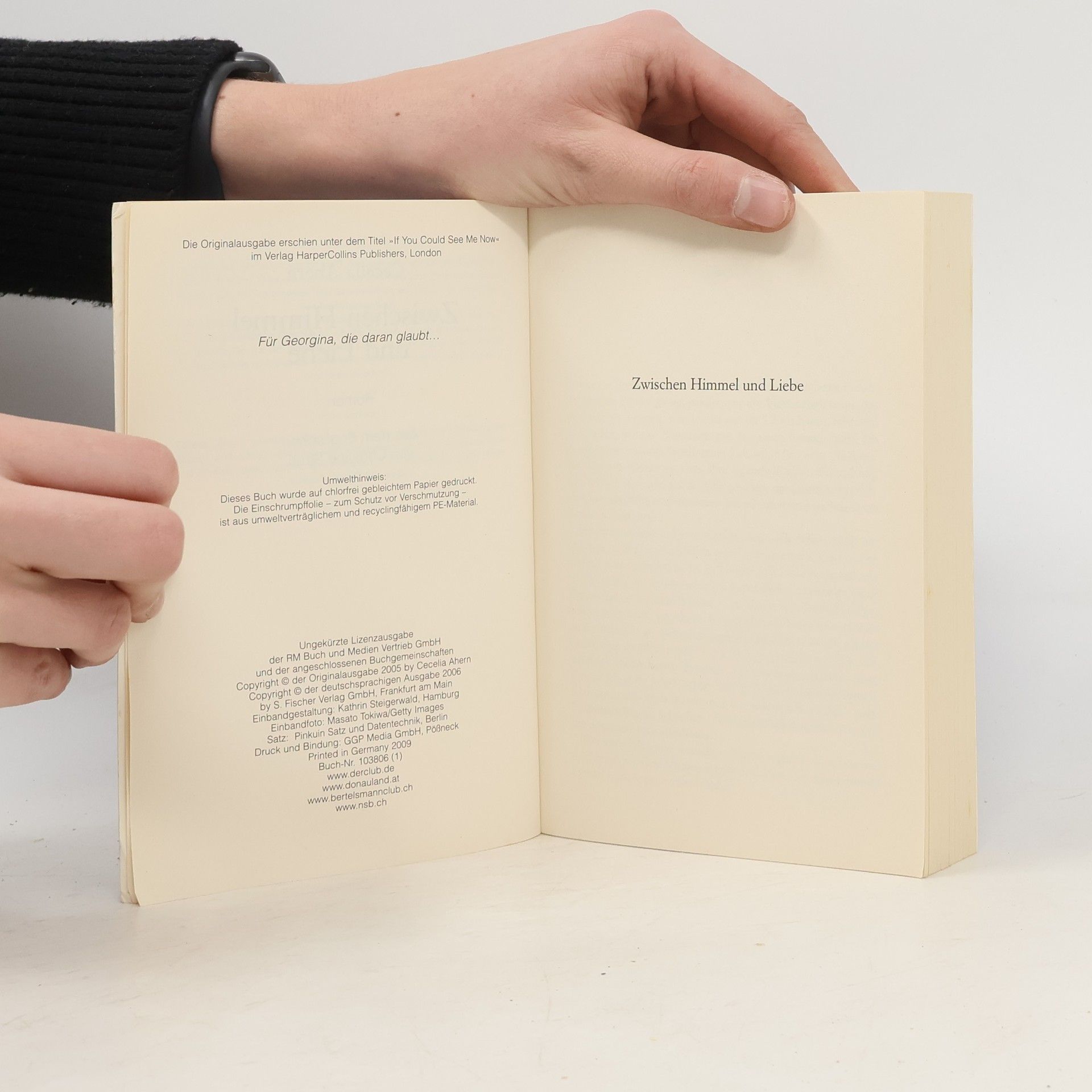 Cecelia Ahern Zwischen Himmel und Liebe