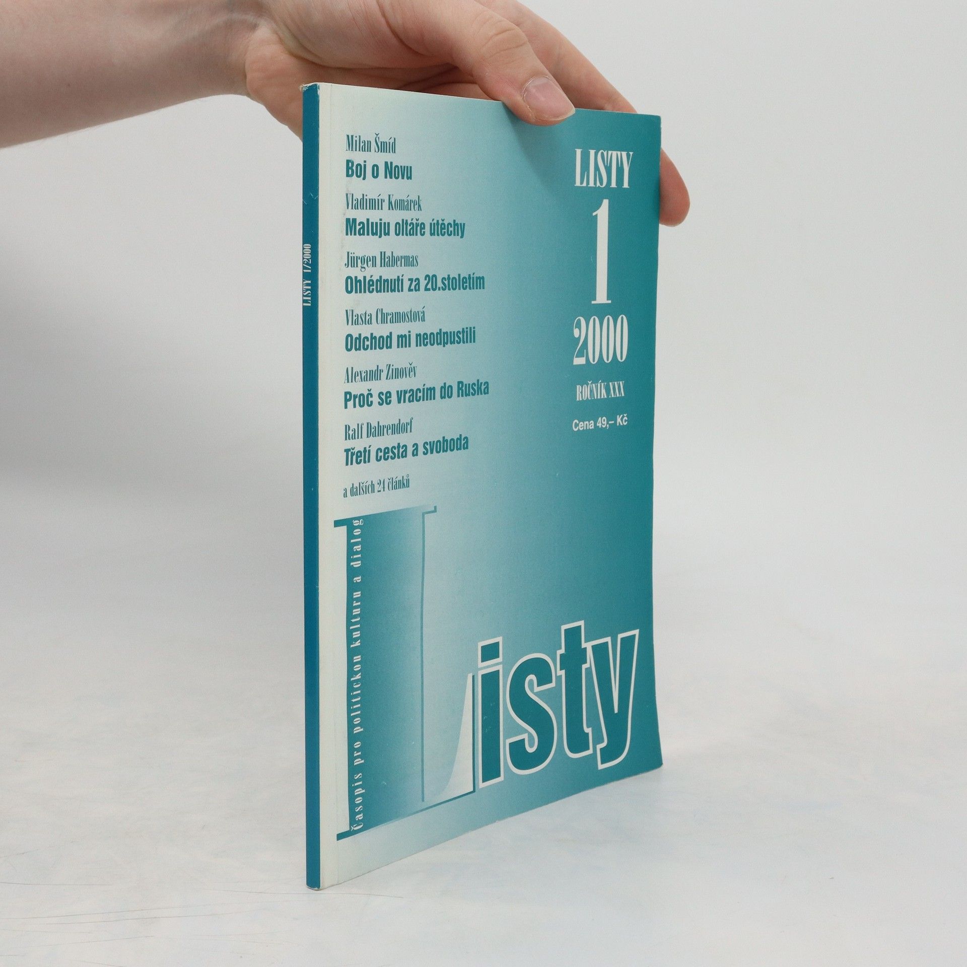 kolektiv Listy 1: 2000 ROČNÍK XXX