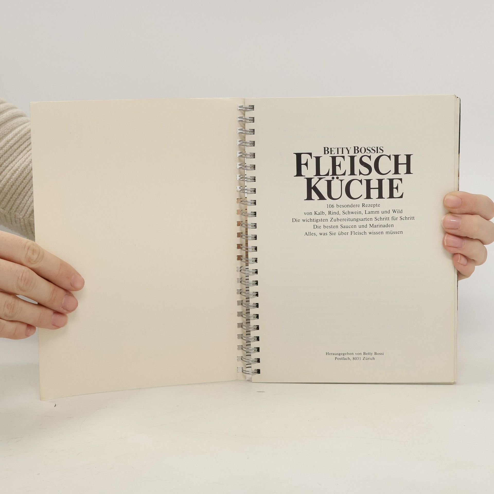 Betty Bossi Fleisch Küche