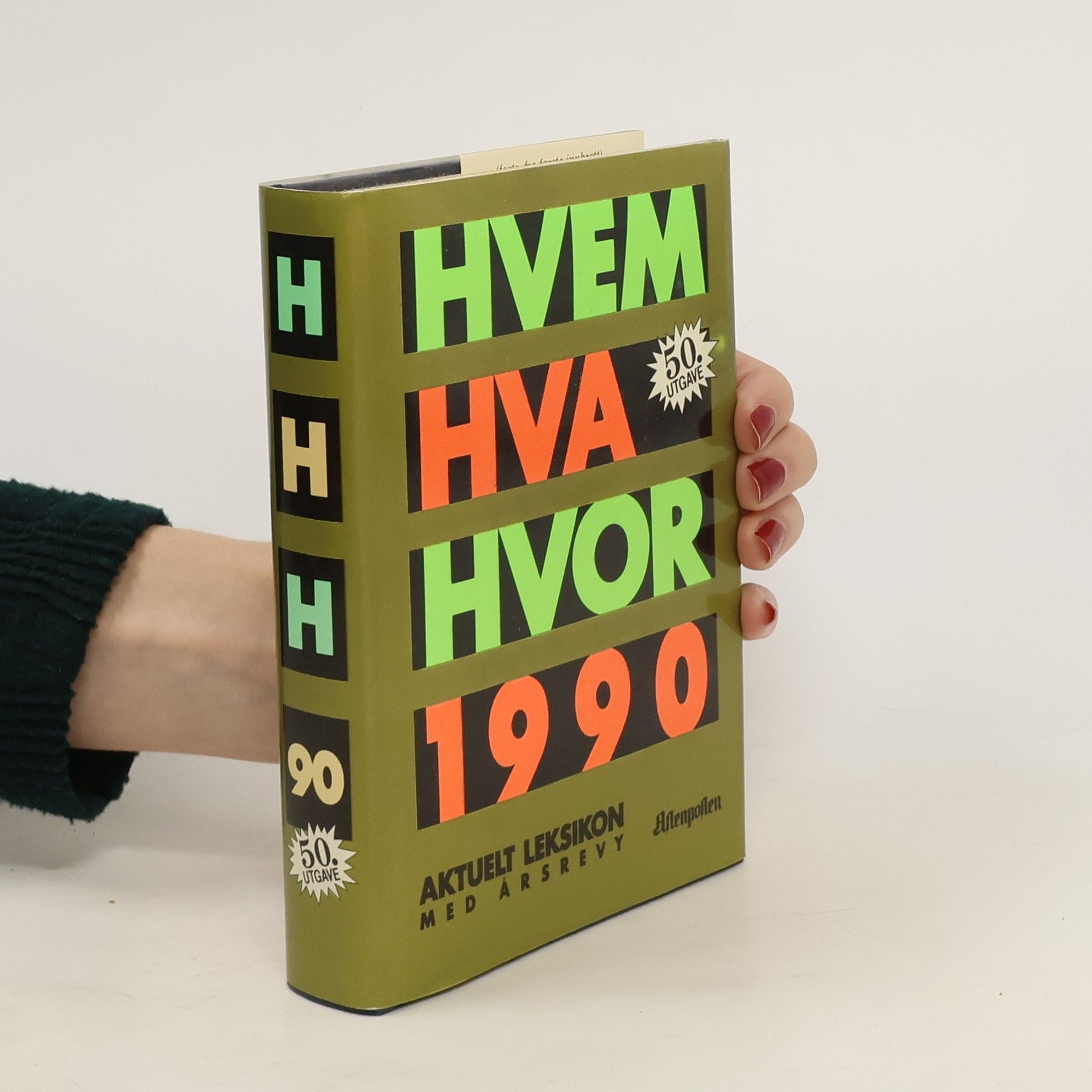 Collectif d'auteurs Hvem hva hvor 1990