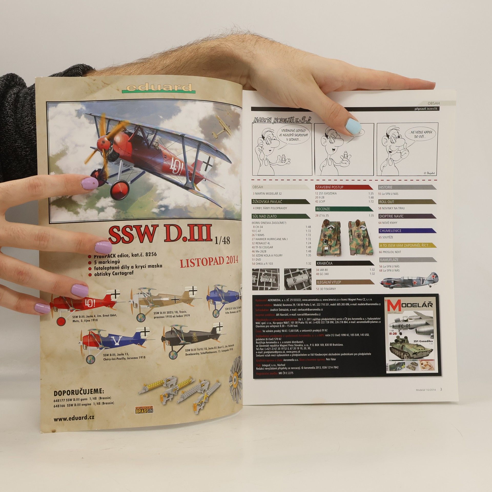 Kolektiv autorů Modelář 1-12/2014