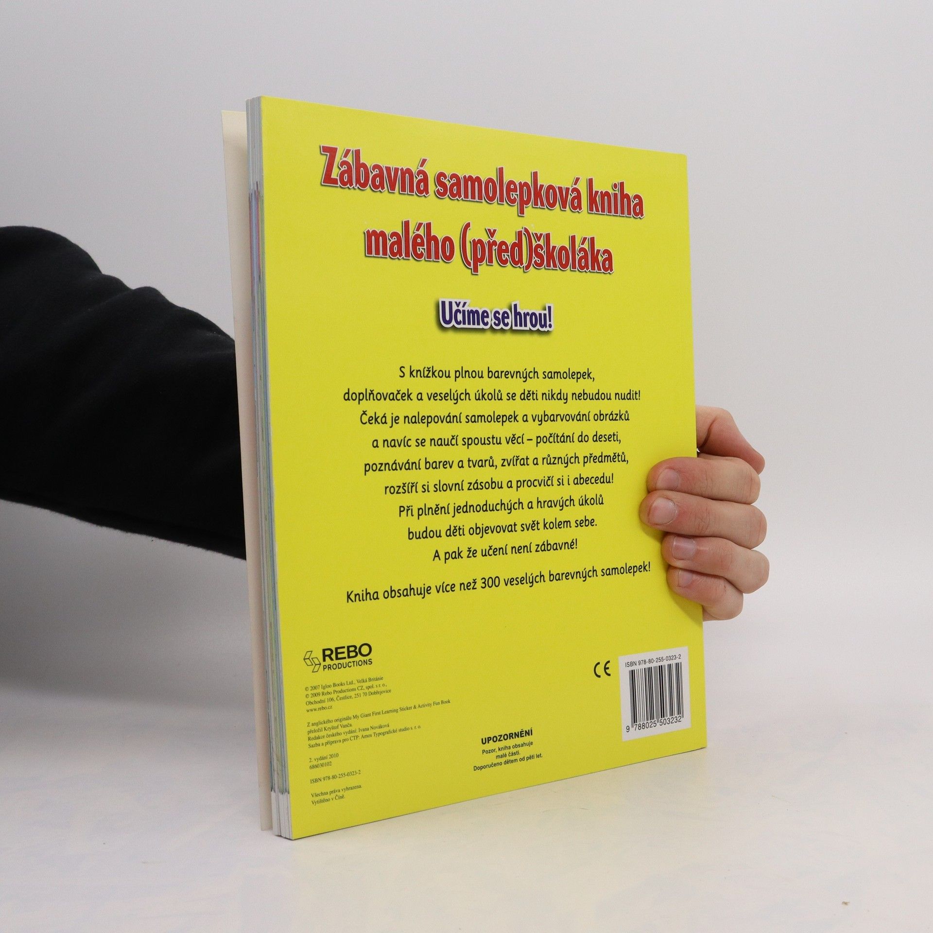 Collectif d'auteurs Zábavná samolepková kniha malého (před)školáka