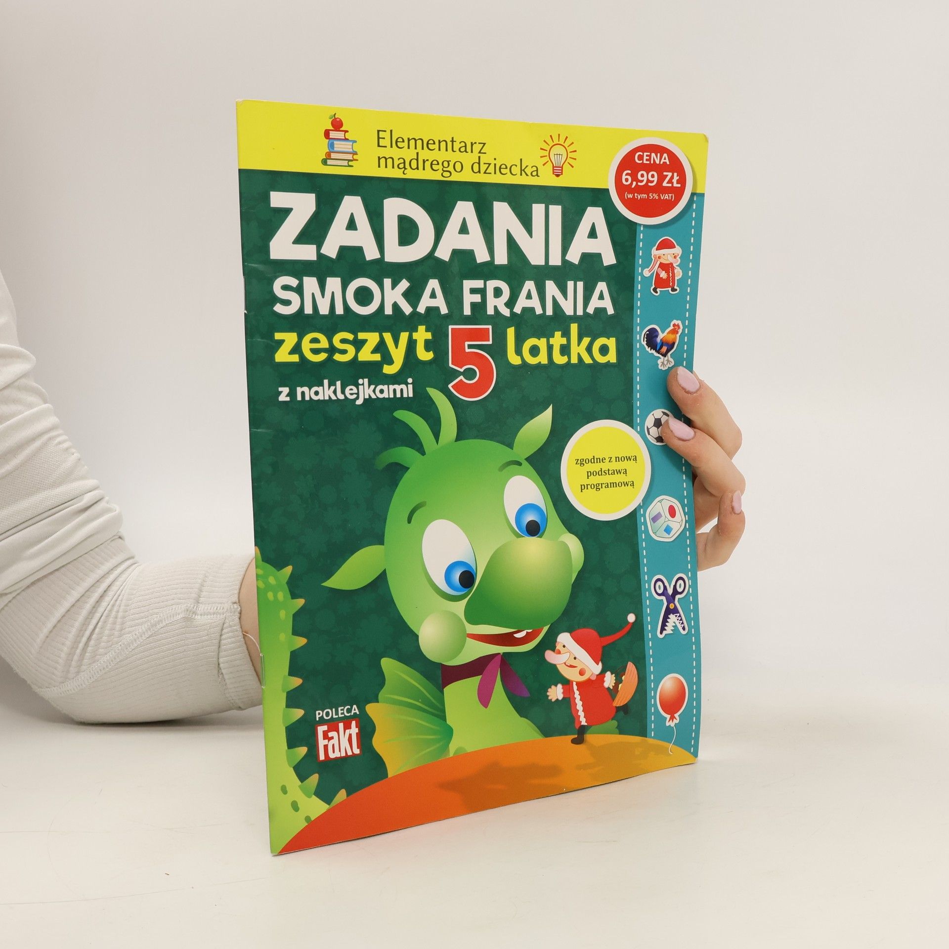 Autorenkollektiv Zadania Smoka Frania zeszyt 5 latka