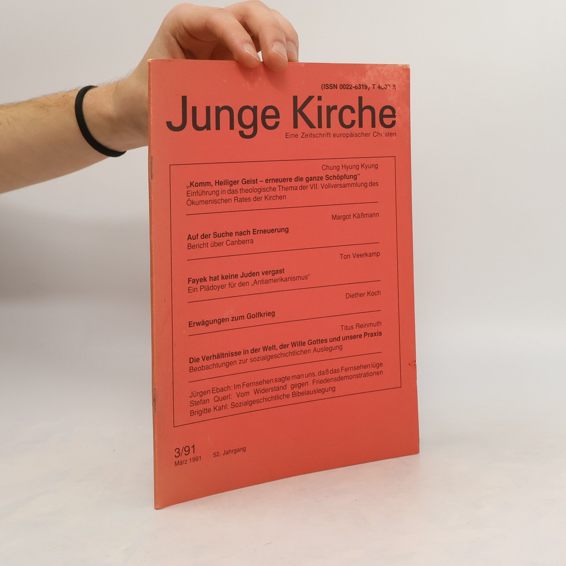 Autorenkollektiv Junge Kirche 3/91