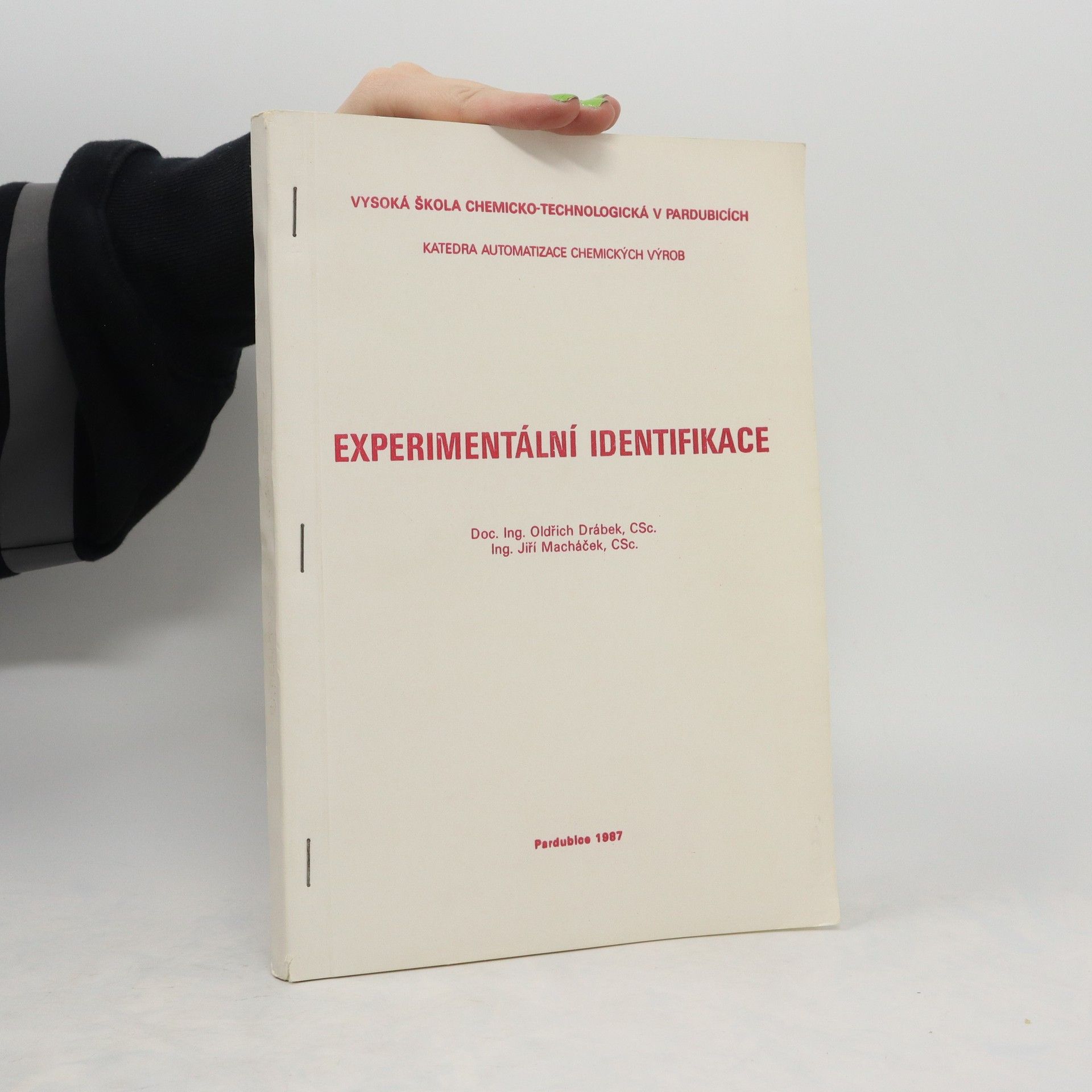 Oldřich Drábek Experimentální identifikace