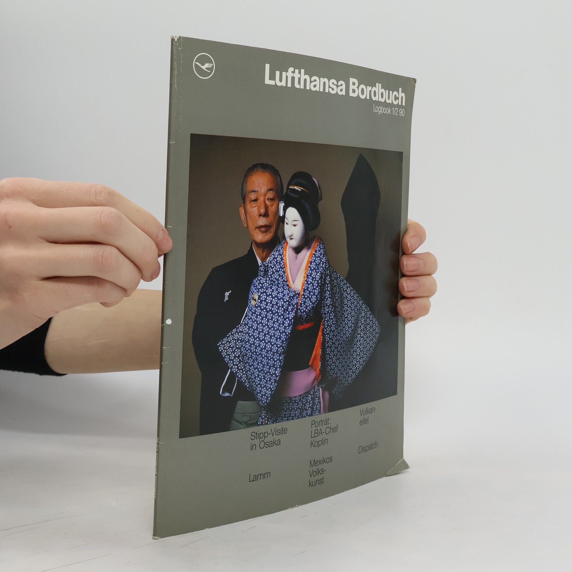 Autorenkollektiv Lufthansa Bordbuch Logbook 1/2 90