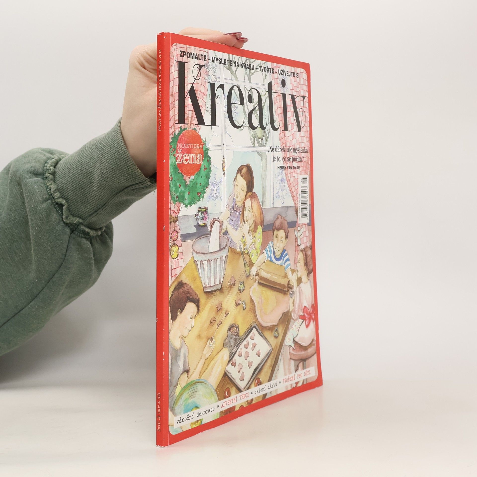 kolektiv Praktická žena. Kreativ. Listopad/prosinec 2015