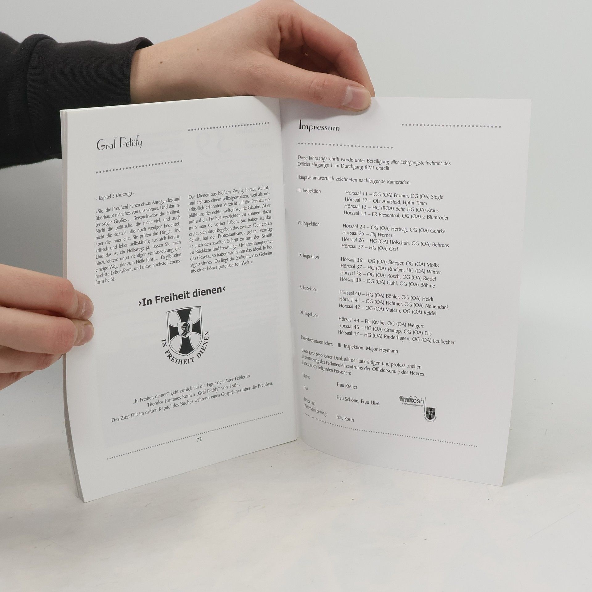 kolektiv 82/1. Offizierlehrgang Truppendienst