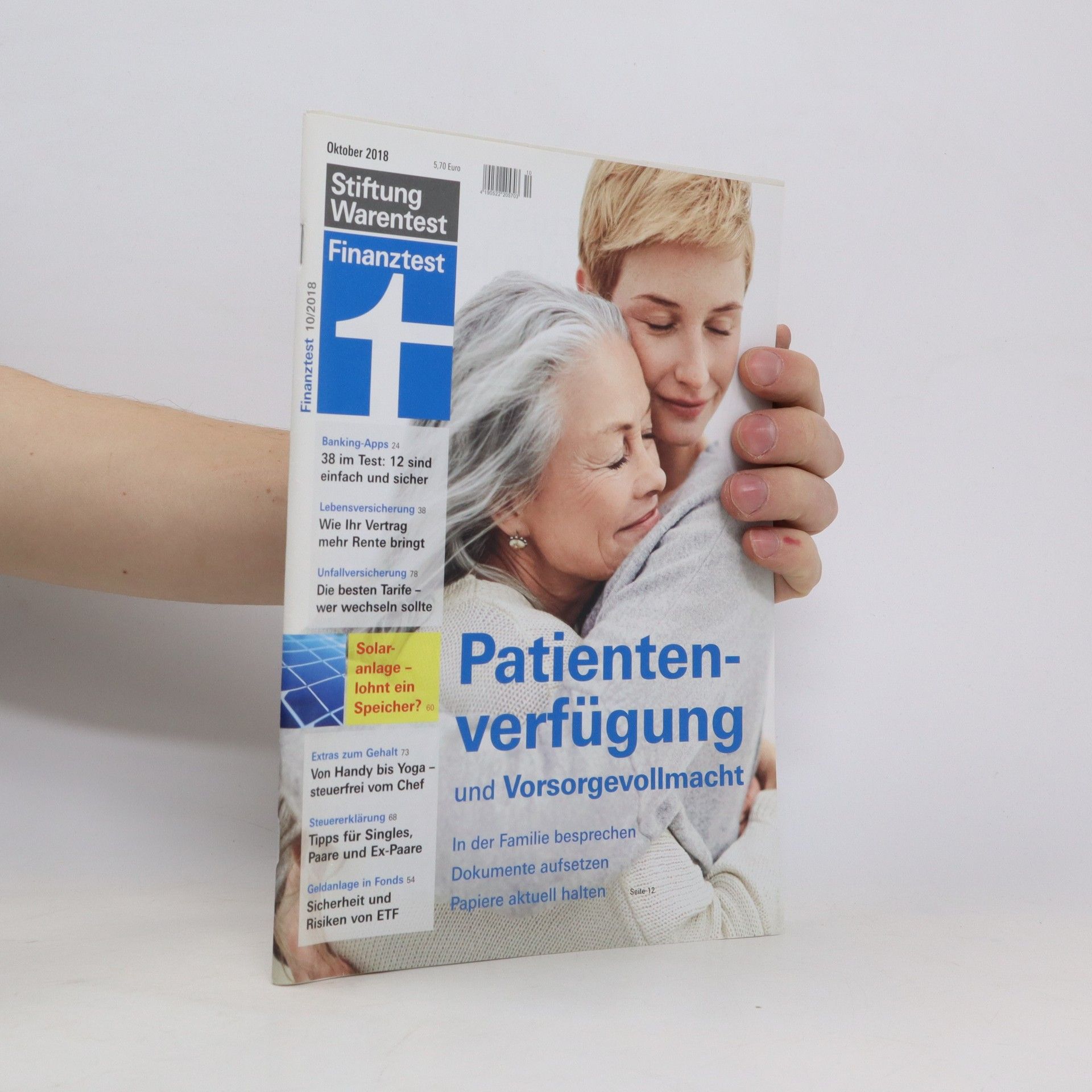 kolektiv Finanztest 10/2018