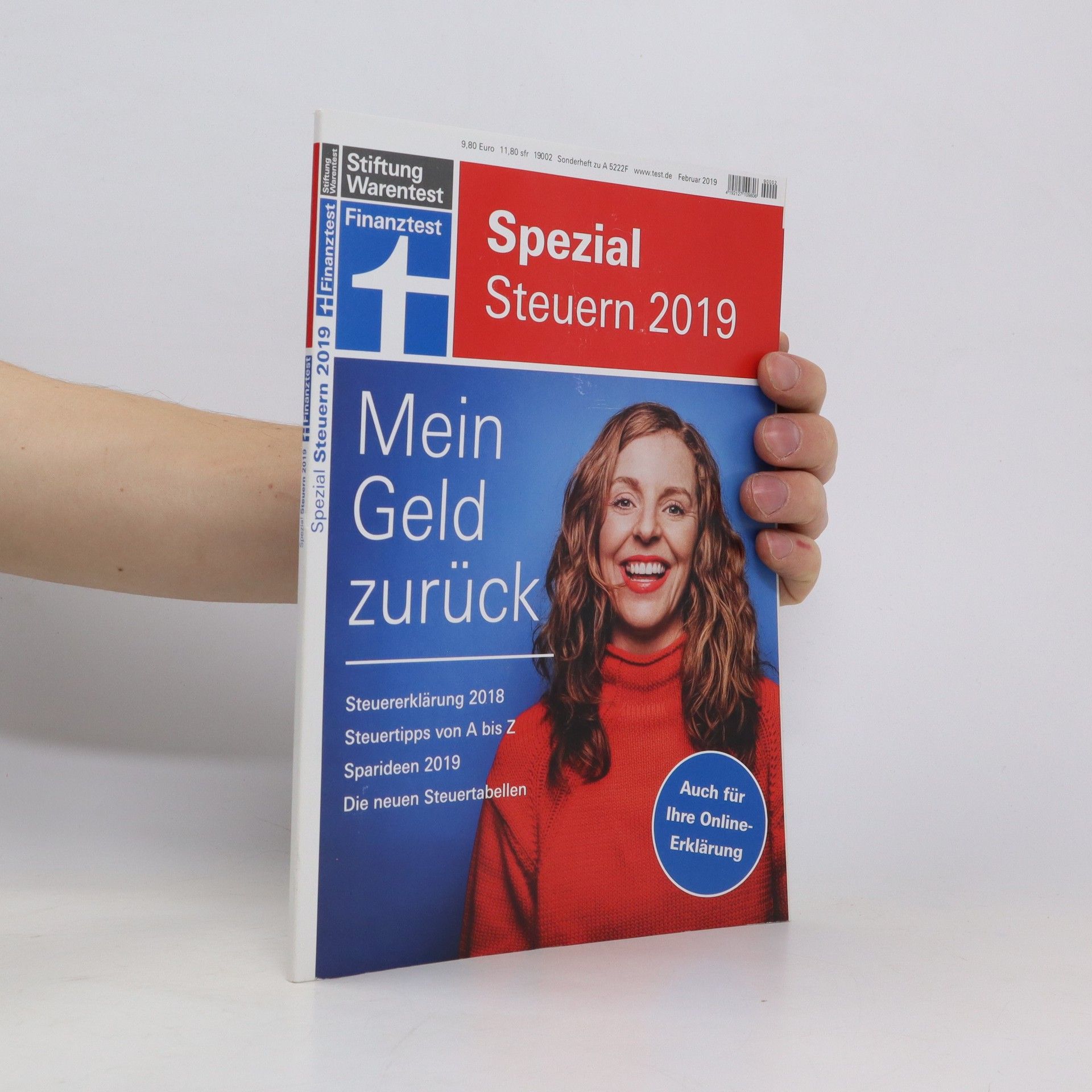 Collectif d'auteurs Finanztest Spezial Steuern 2019