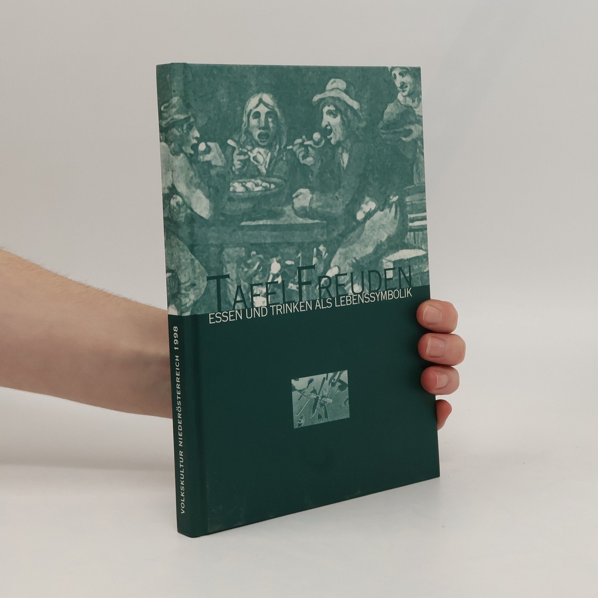 Tafel Freuden Essen und Trinken als Lebenssymbolik