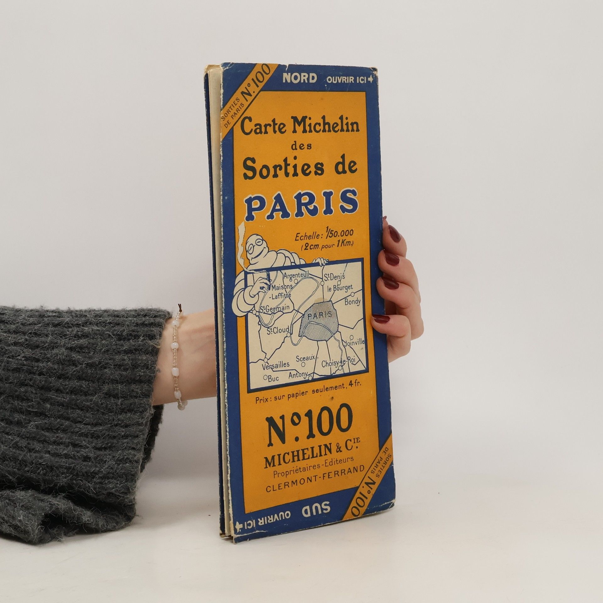 AA.VV. Carte Michelin des Sorties de Paris