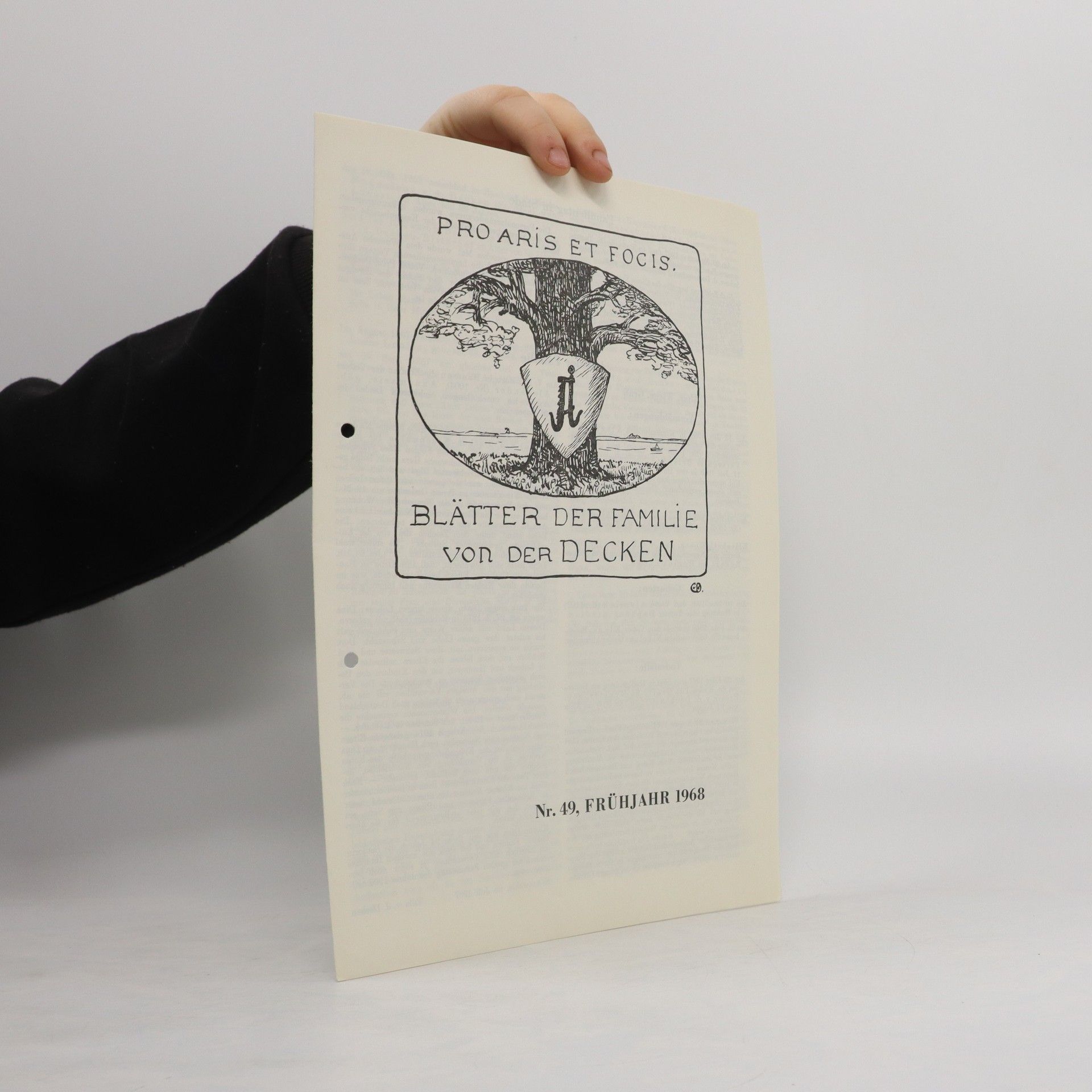 Autorenkollektiv Blätter der Familie von der Decken 49/1968