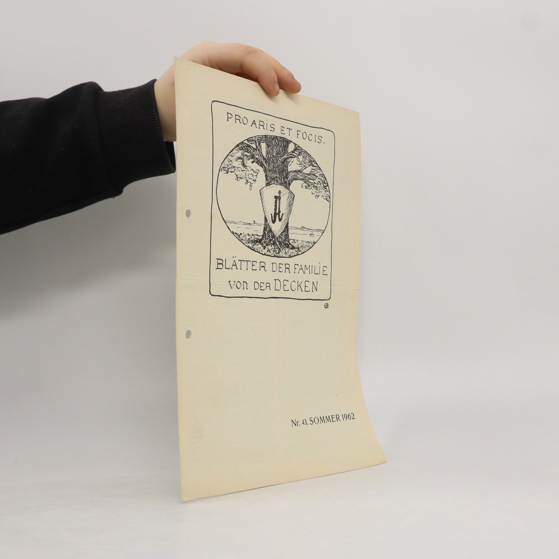 kolektiv Blätter der Familie von der Decken. Nr. 1962