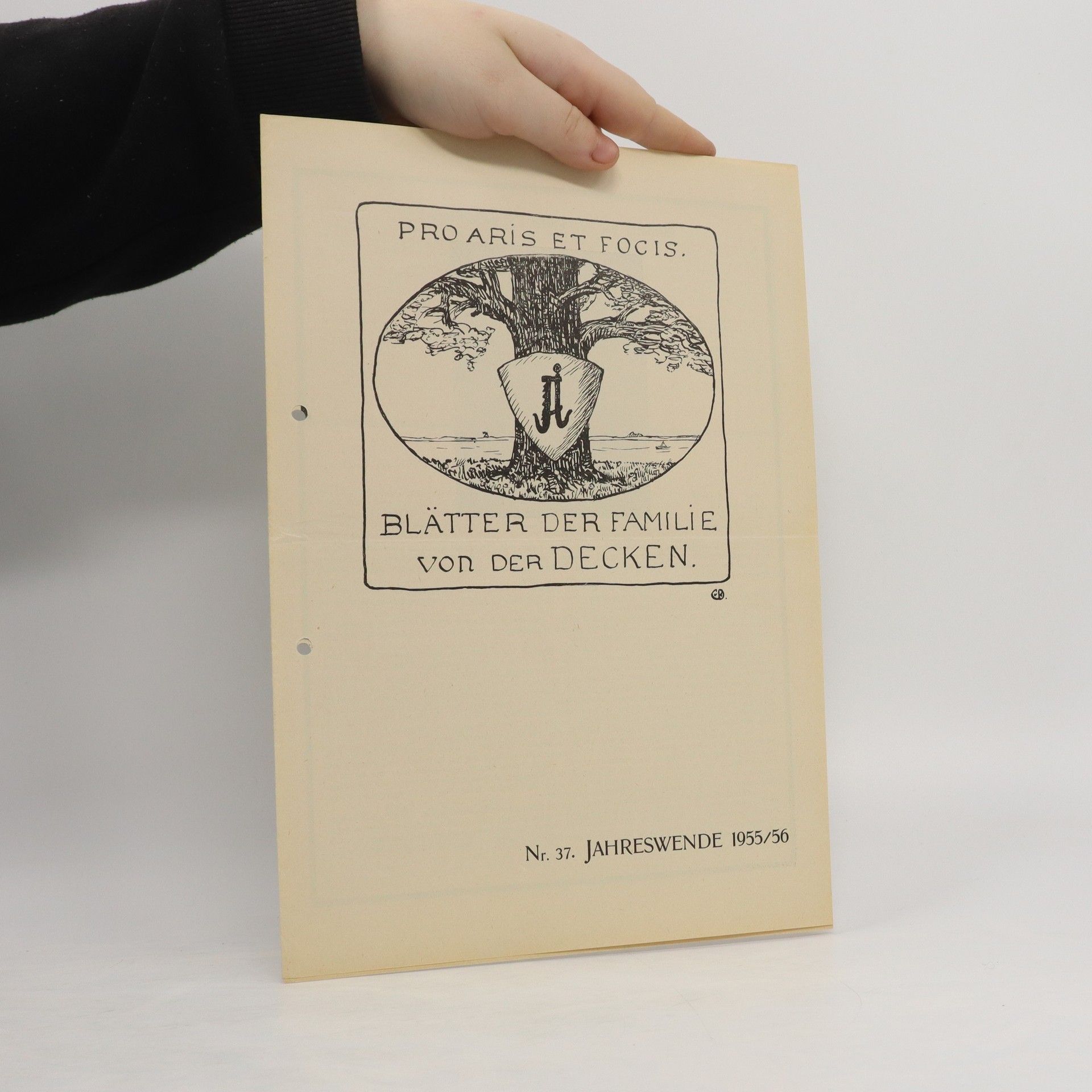 Auteurscollectief Pro Aris et Focis. Blätter der Familie von der Decken 56/1955